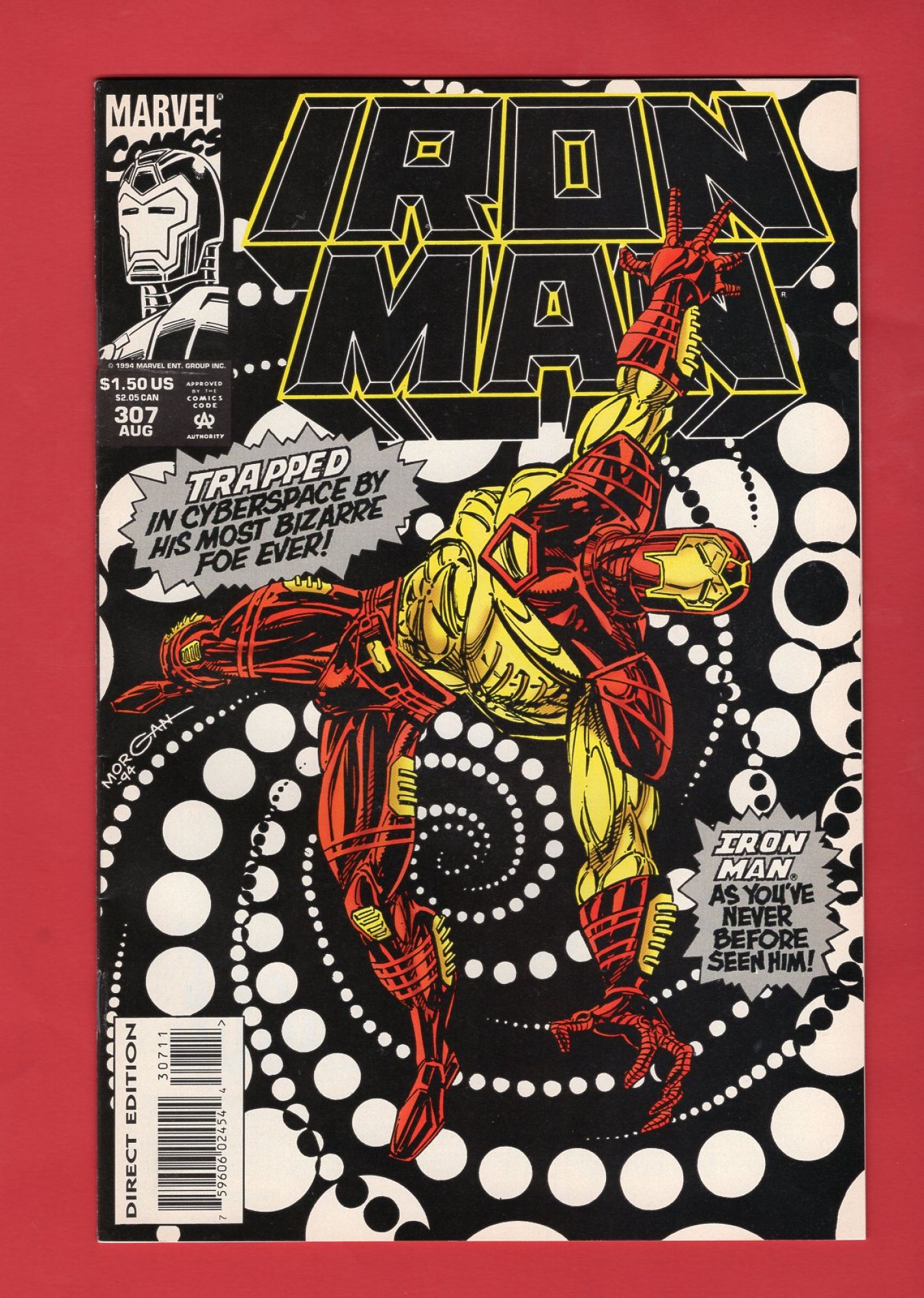 Iron Man #307, Aug 1994, 9.2 NM-