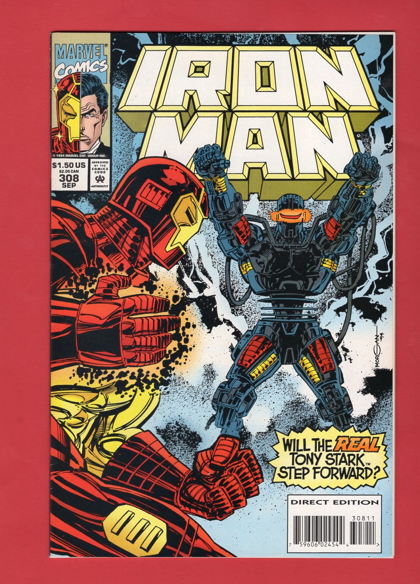 Iron Man #308, Sep 1994, 9.2 NM-