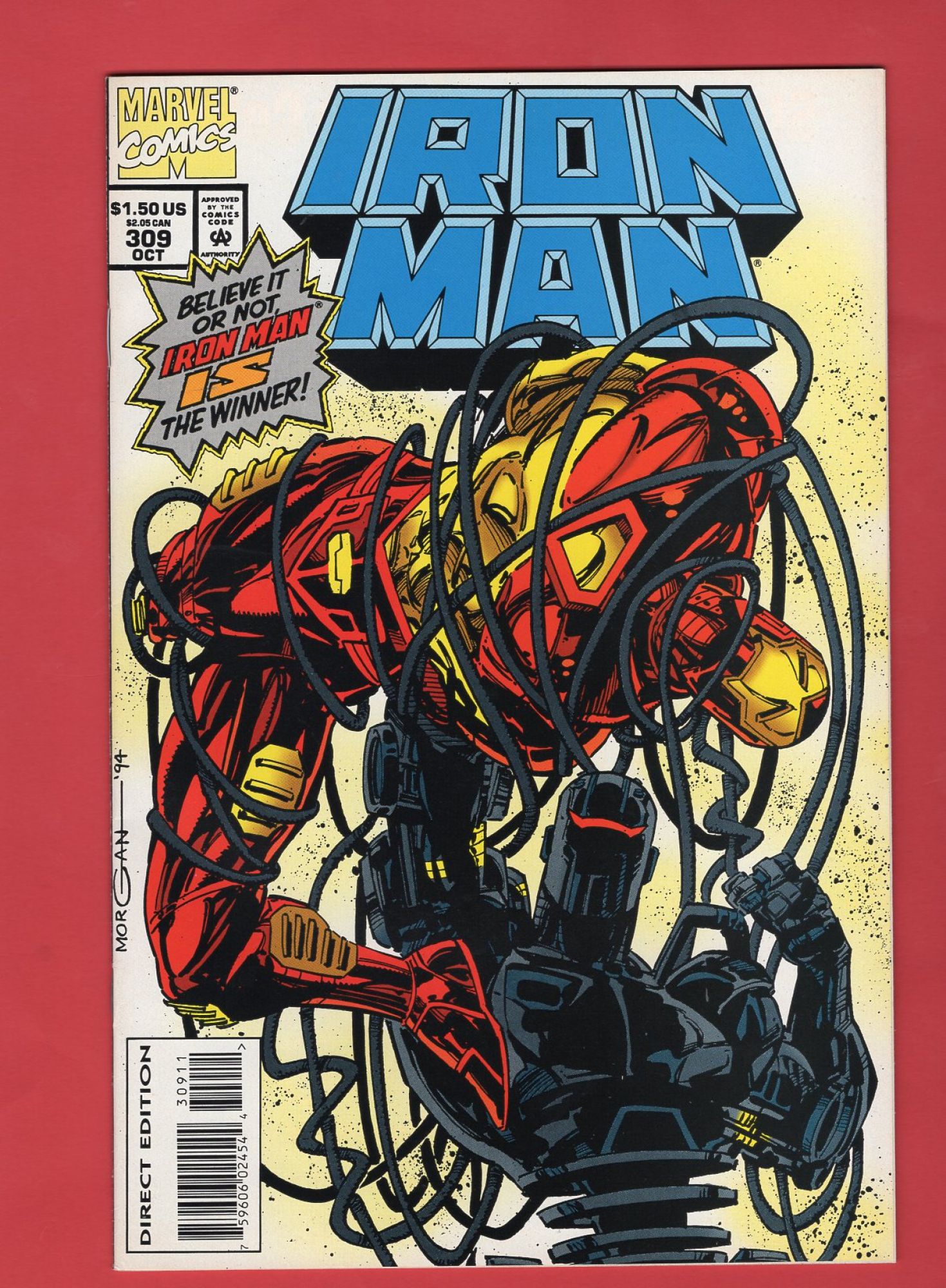 Iron Man #309, Oct 1994, 8.5 VF+