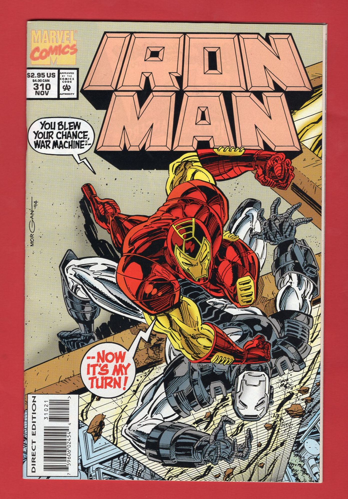 Iron Man #310, Nov 1994, 7.5 VF-