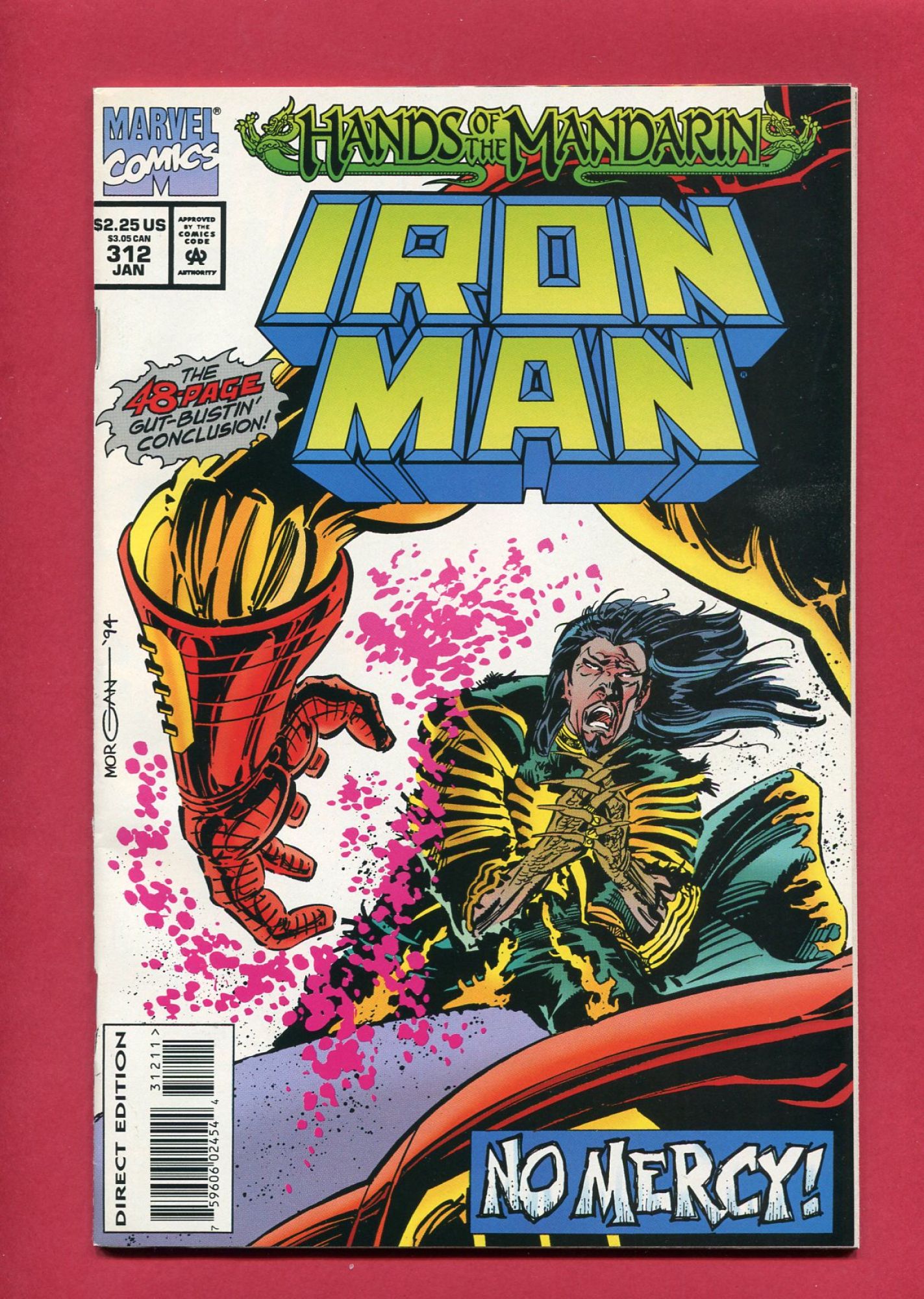 Iron Man #312, Jan 1995, 8.5 VF+