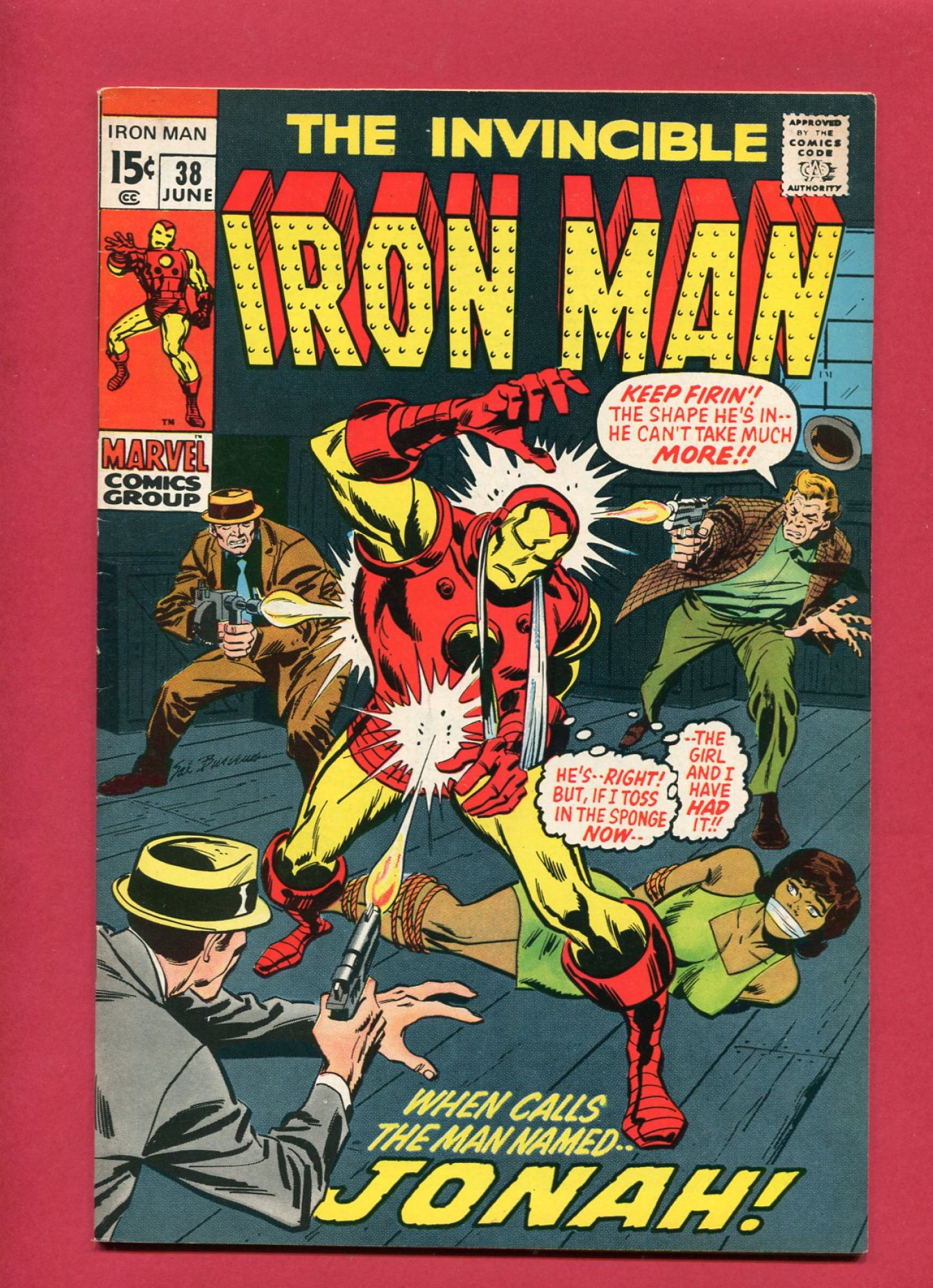 Iron Man #38, Jun 1971, 6.5 FN+