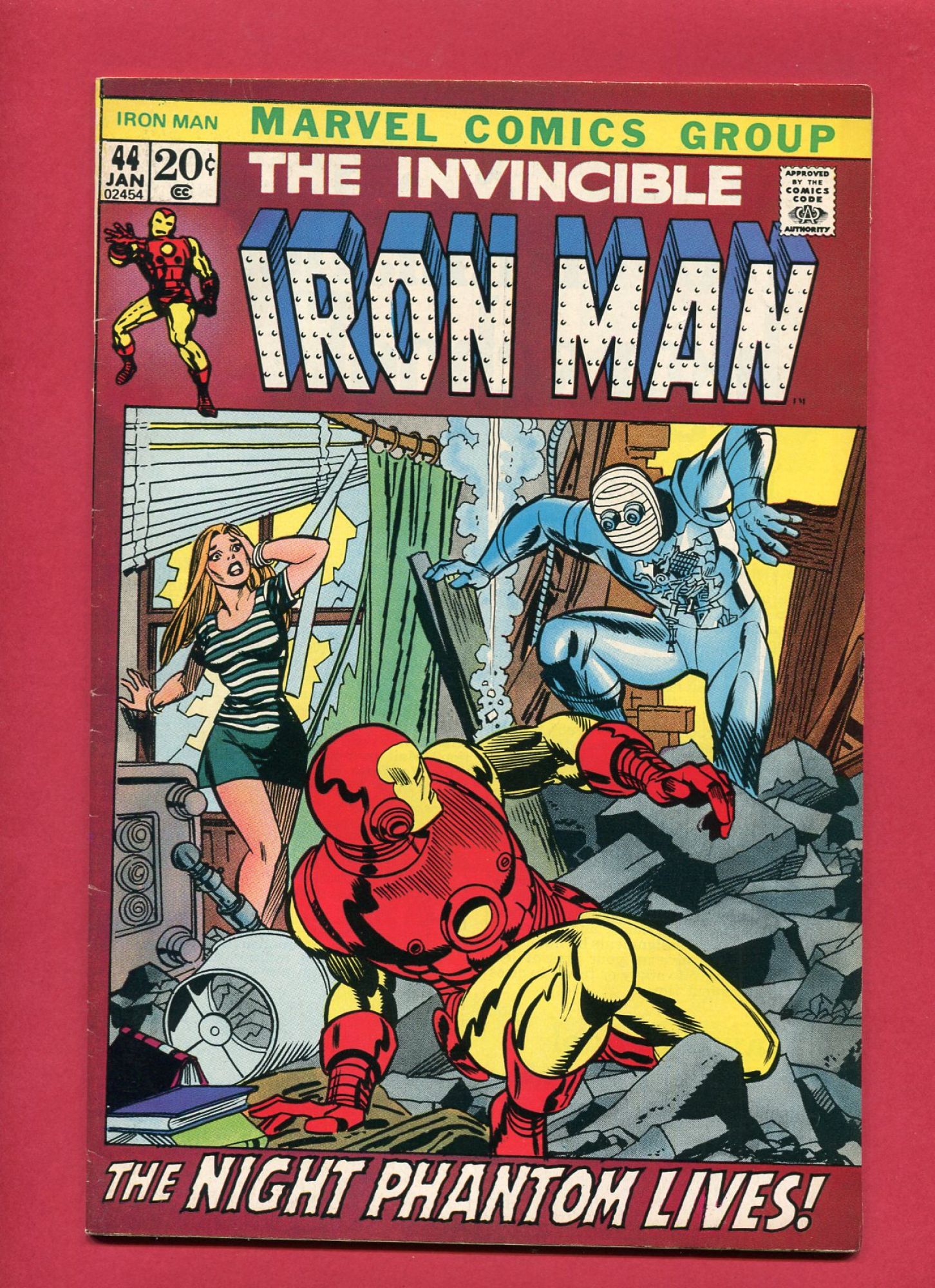 Iron Man #44, Jan 1972, 6.0 FN