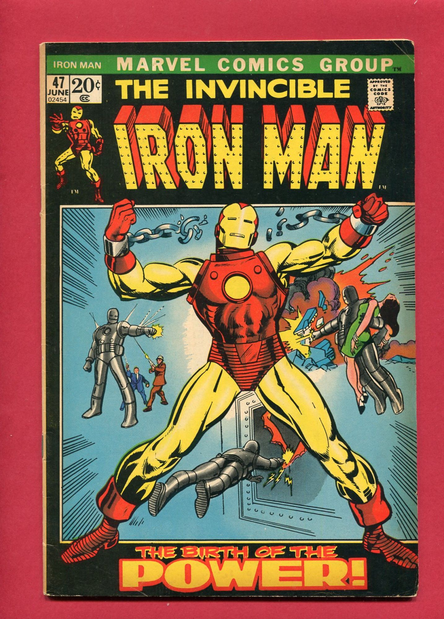 Iron Man #47, Jun 1972, 7.0 FN/VF