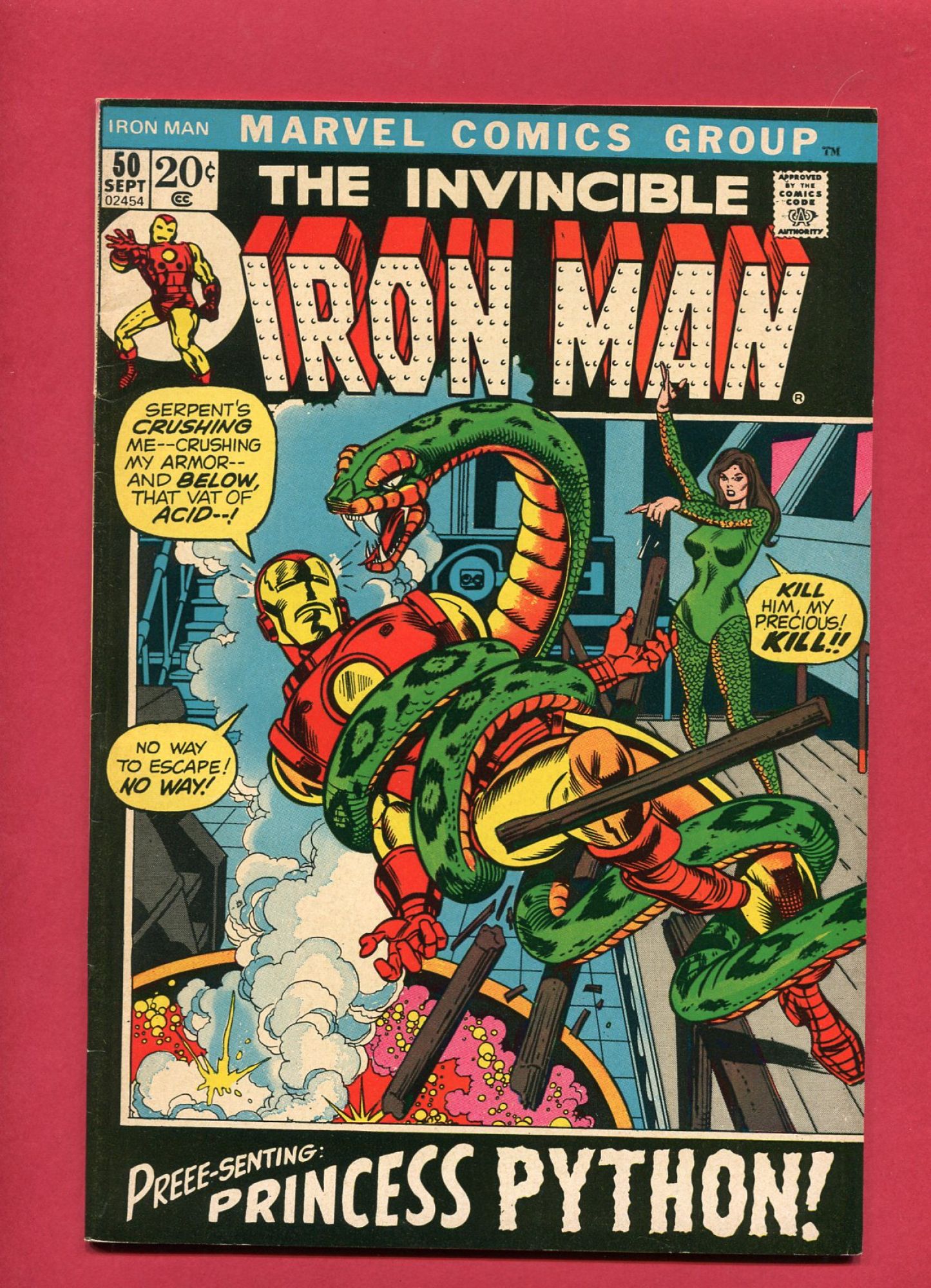 Iron Man #50, Sep 1972, 6.5 FN+