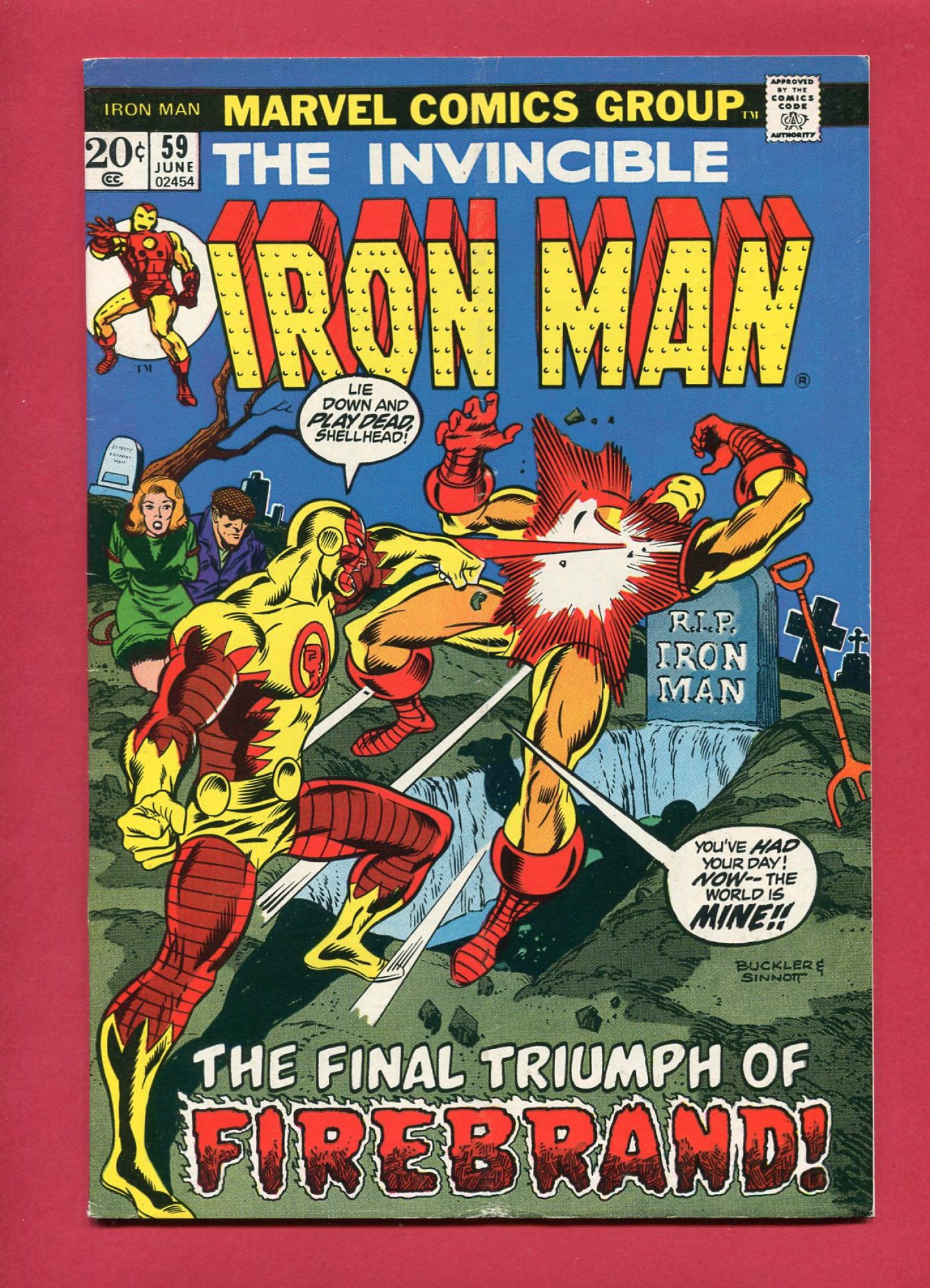 Iron Man #59, Jun 1973, 5.0 VG/FN