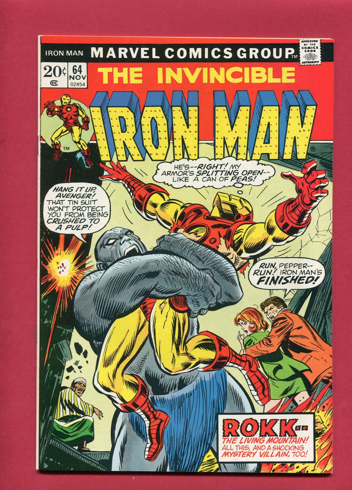 Iron Man #64, Nov 1973, 8.5 VF+
