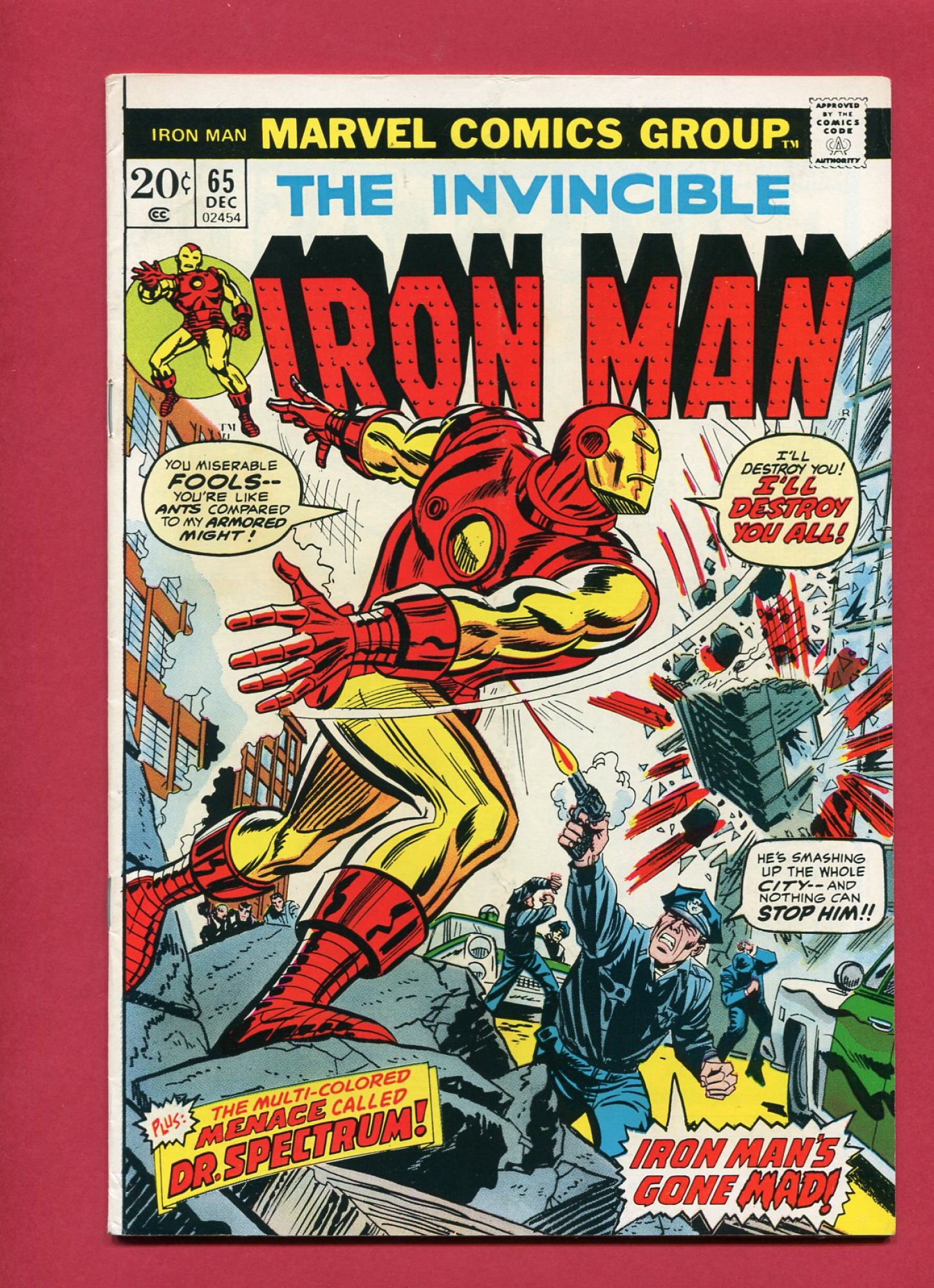 Iron Man #65, Dec 1973, 6.0 FN
