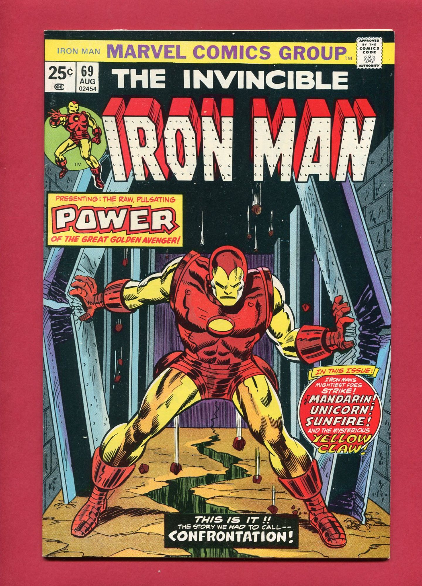 Iron Man #69, Aug 1974, 7.5 VF-
