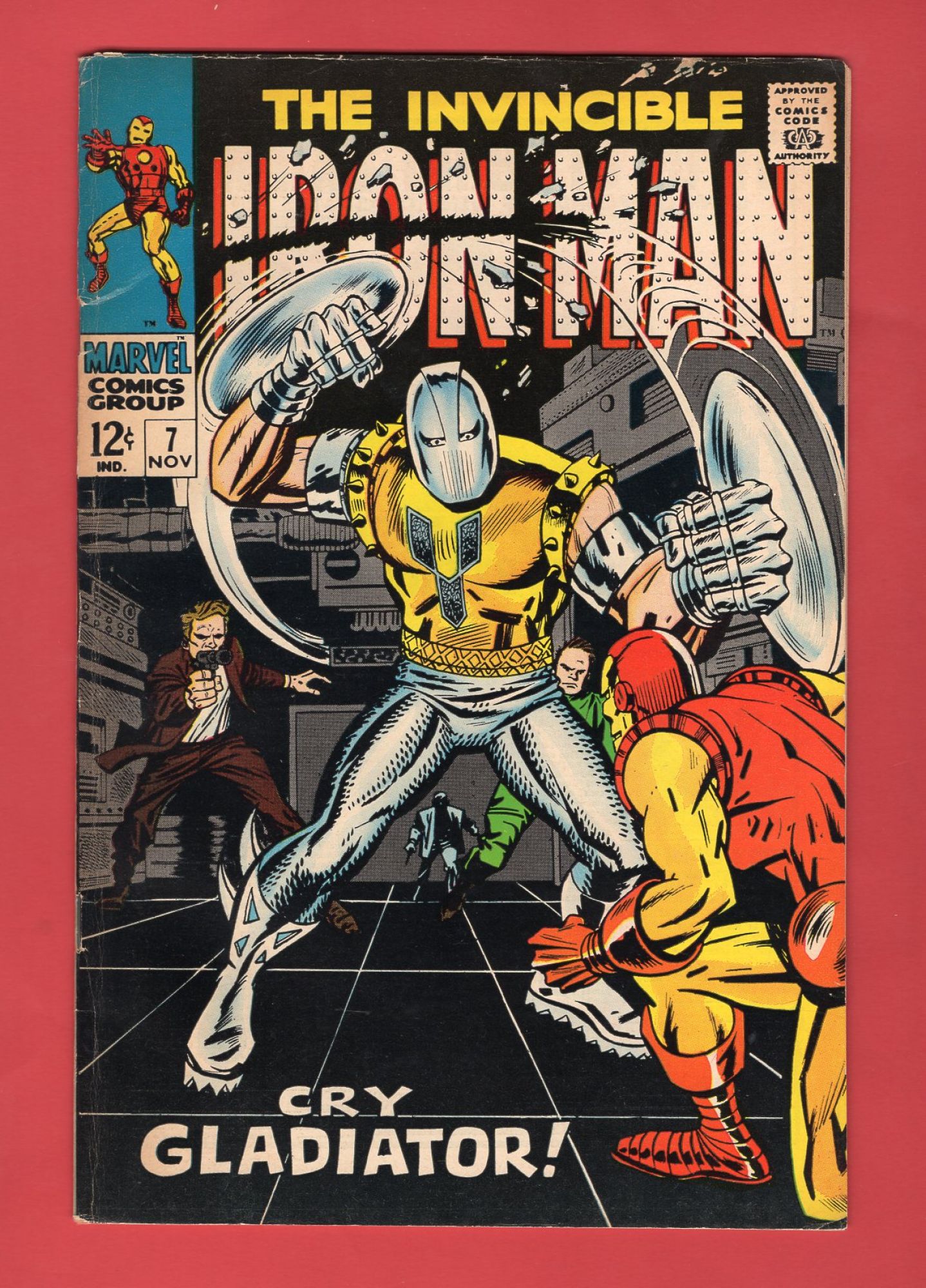 Iron Man #7, Nov 1968, 4.0 VG