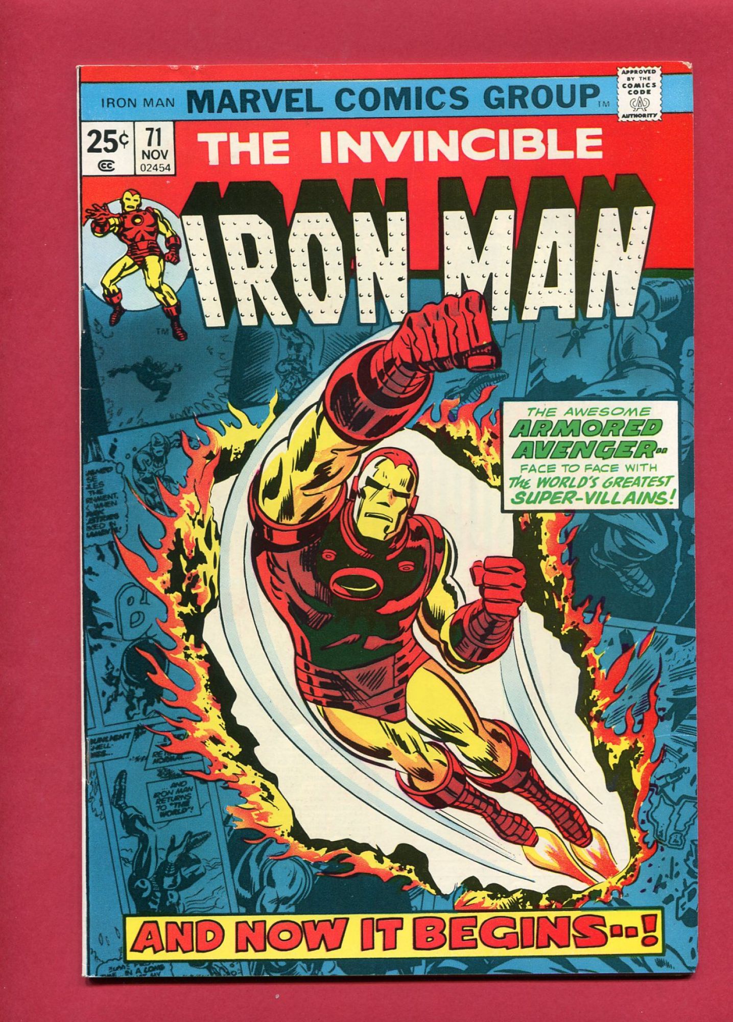 Iron Man #71, Nov 1974, 6.0 FN