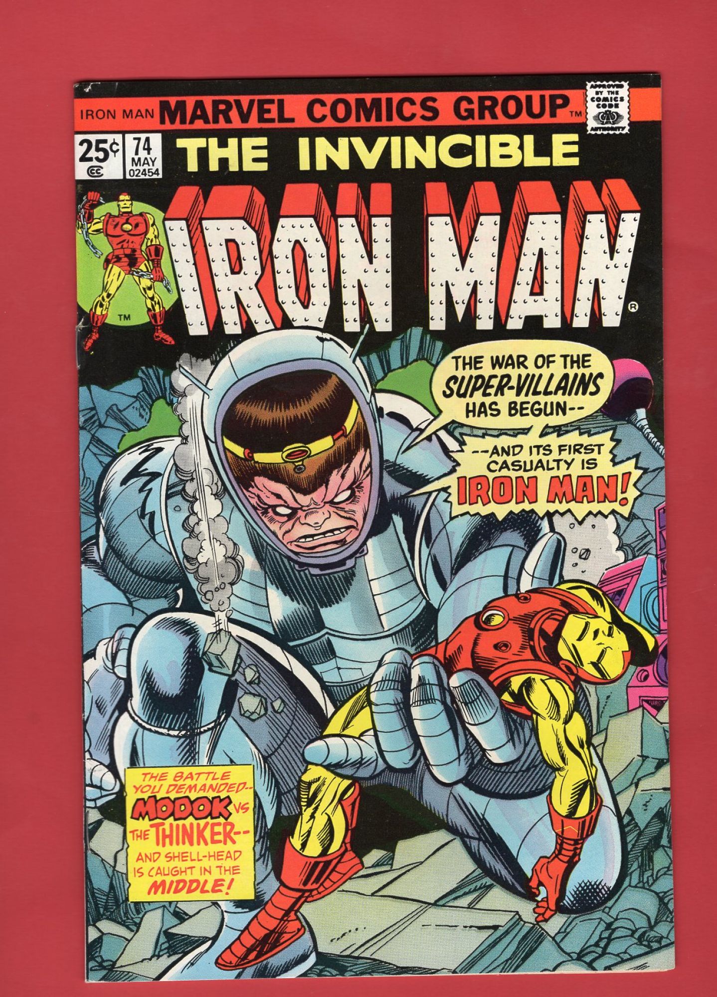 Iron Man #74, May 1975, 7.0 FN/VF