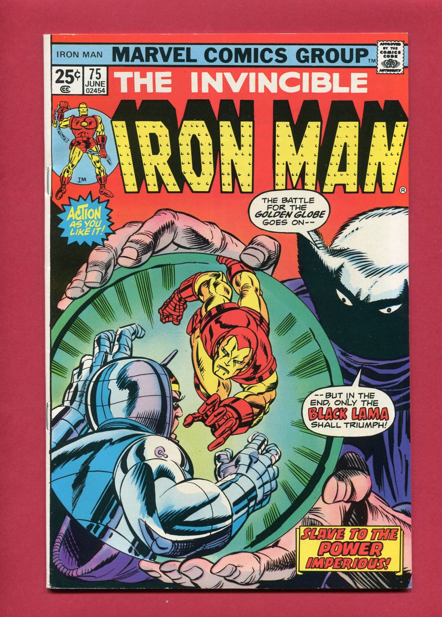 Iron Man #75, Jun 1975, 8.0 VF
