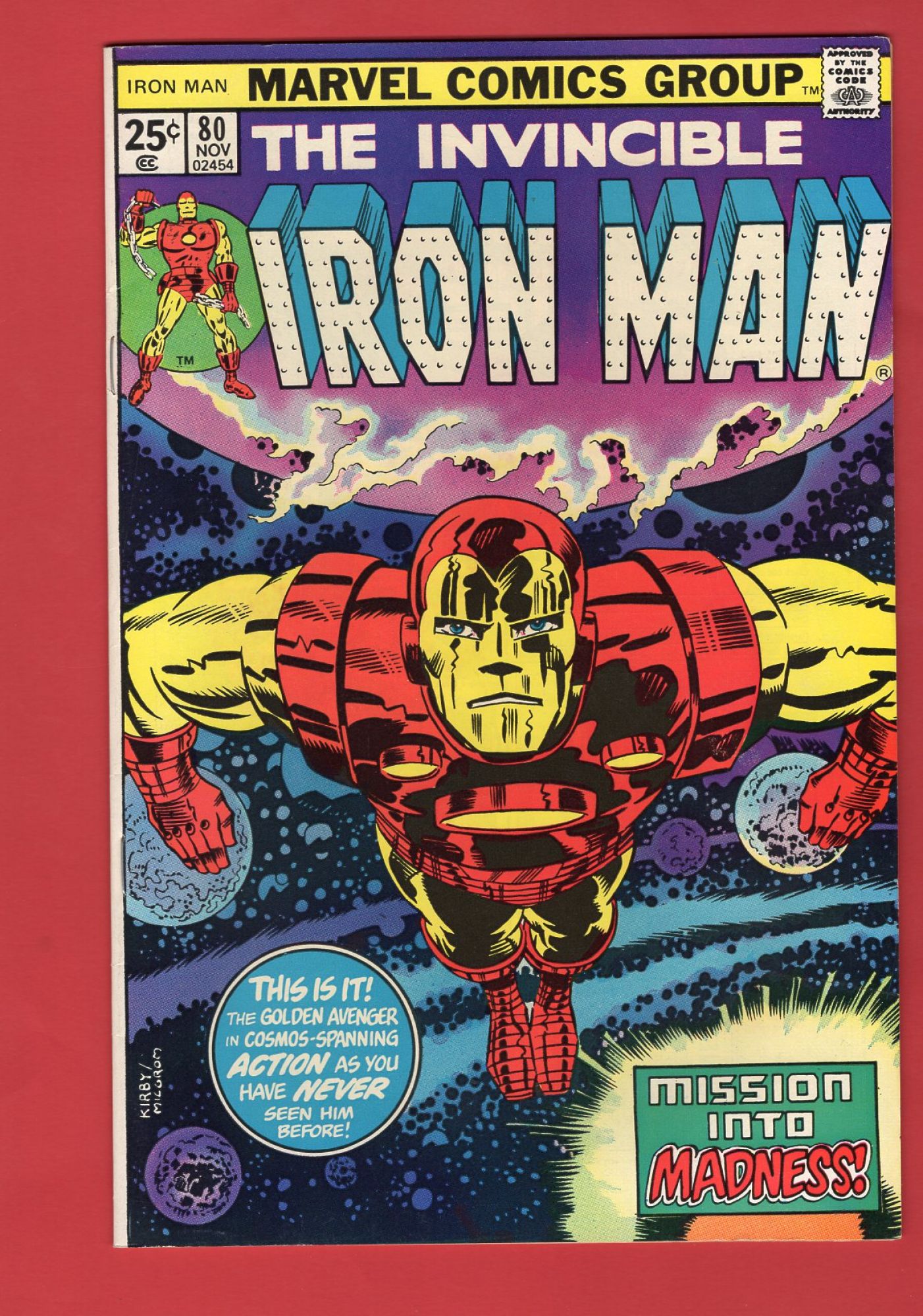 Iron Man #80, Nov 1975, 8.5 VF+