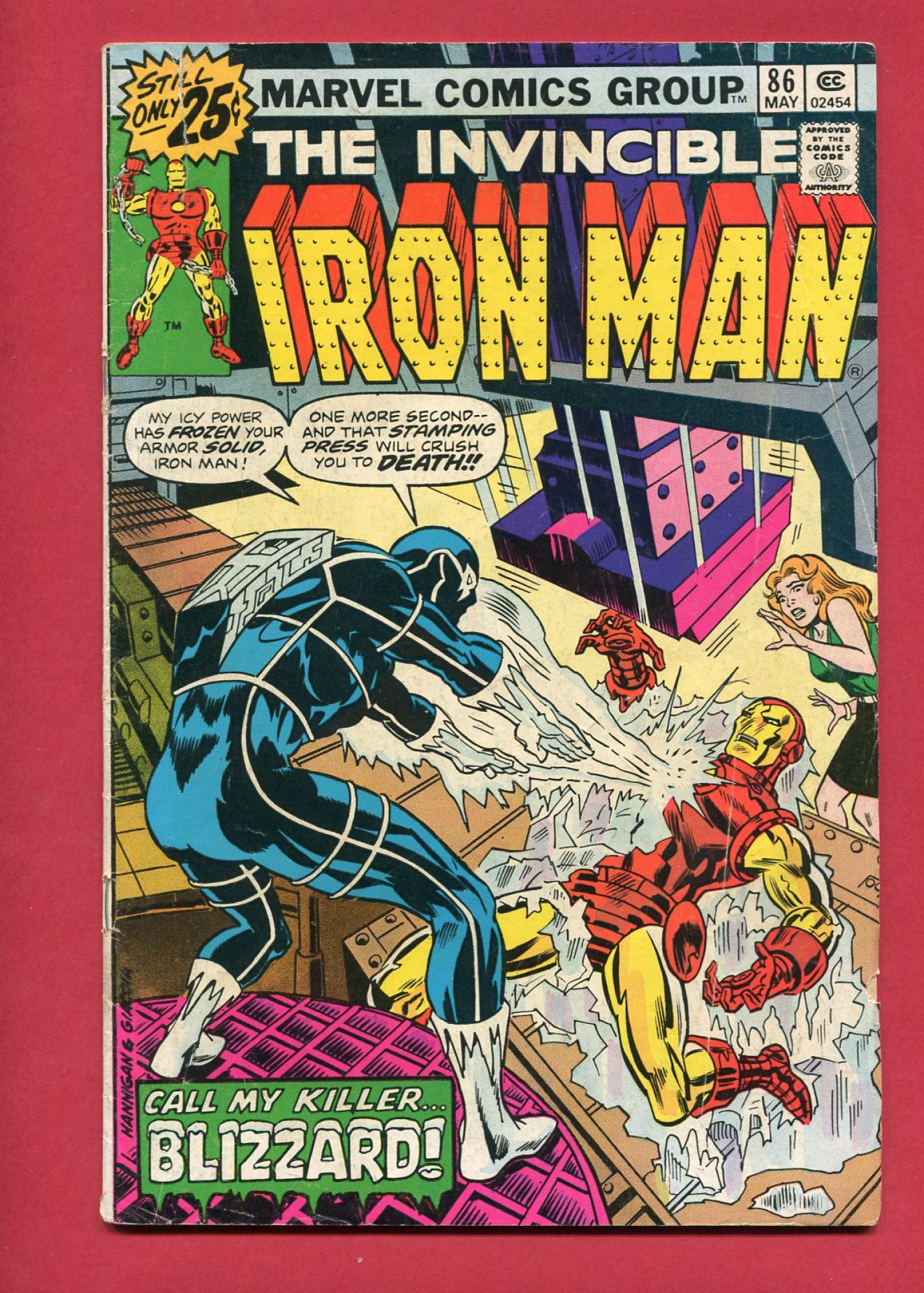 Iron Man #86, May 1976, 4.0 VG