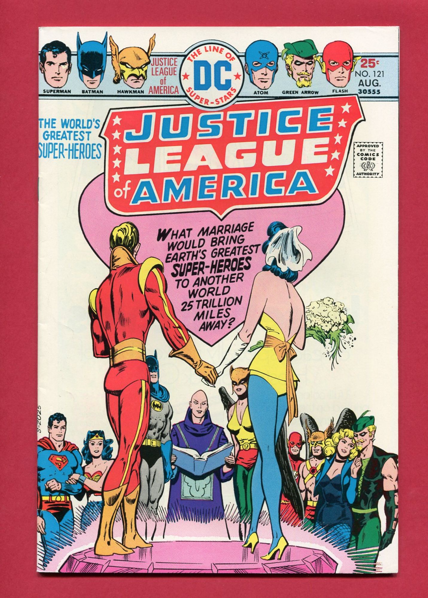 Justice League of America #121, Aug 1975, 7.0 FN/VF