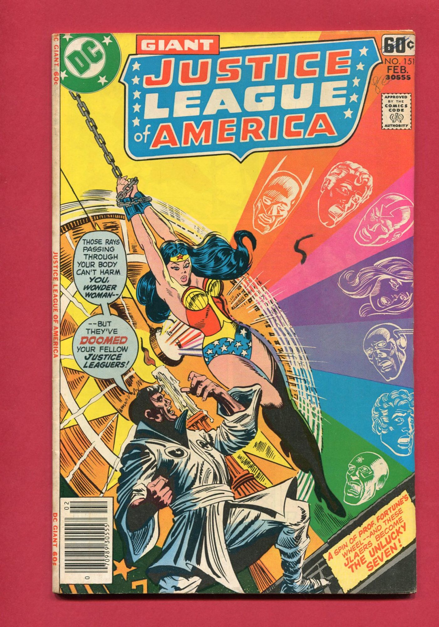 Justice League of America #151, Feb 1978, 6.0 FN