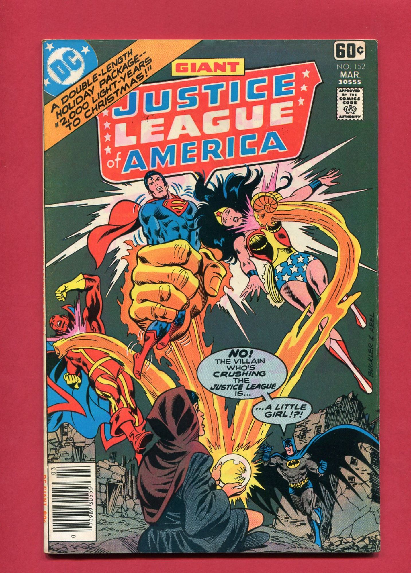 Justice League of America #152, Mar 1978, 7.5 VF-