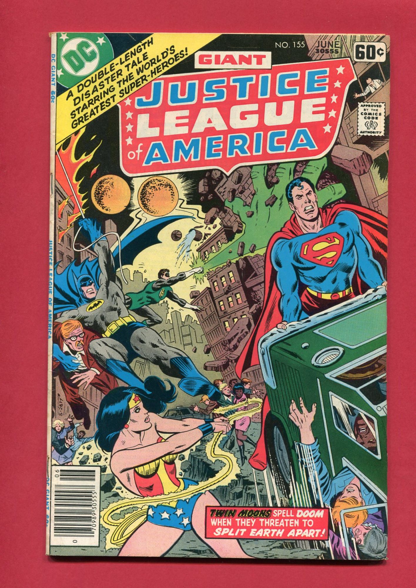 Justice League of America #155, Jun 1978, 7.5 VF-