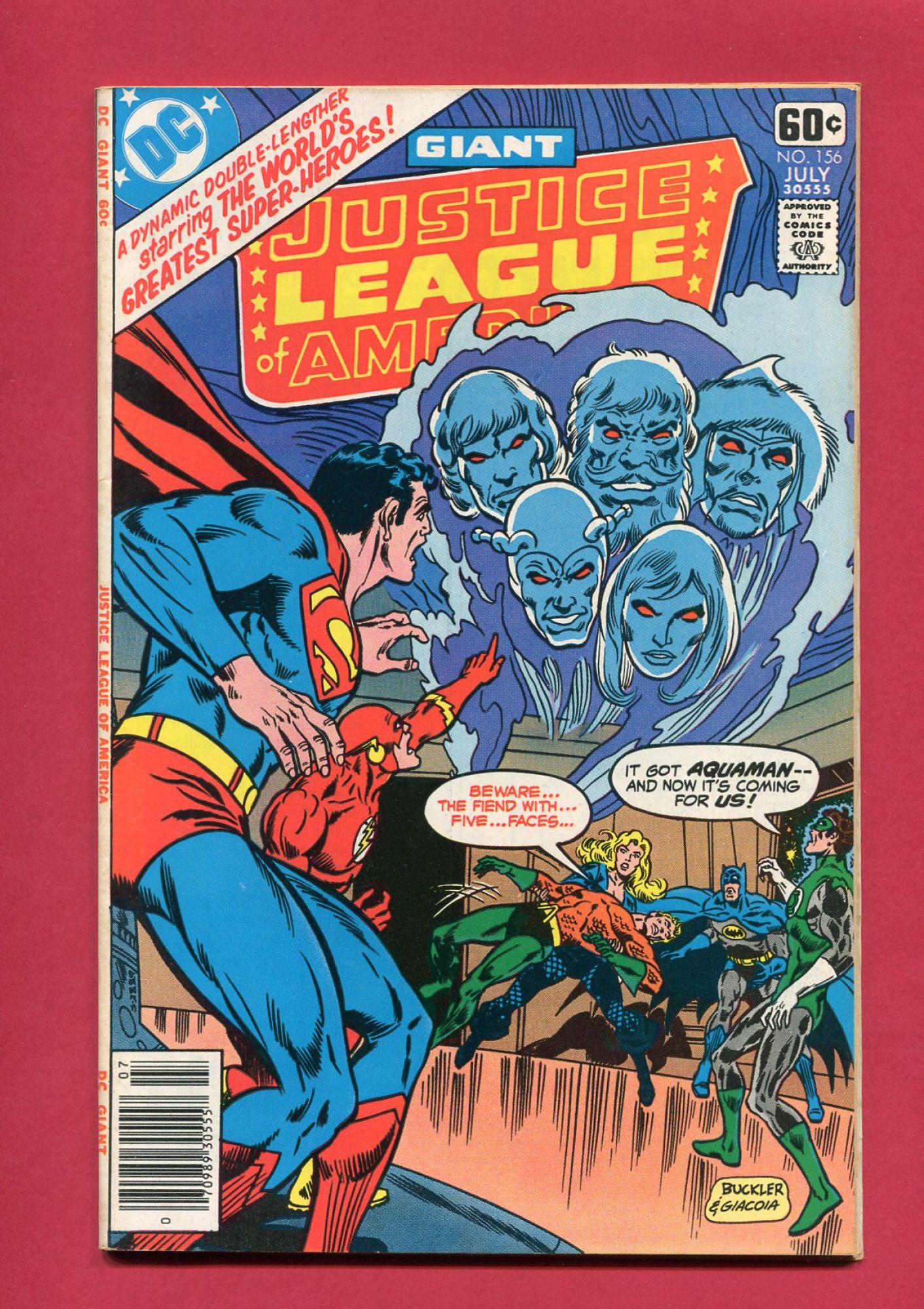 Justice League of America #156, Jul 1978, 8.0 VF
