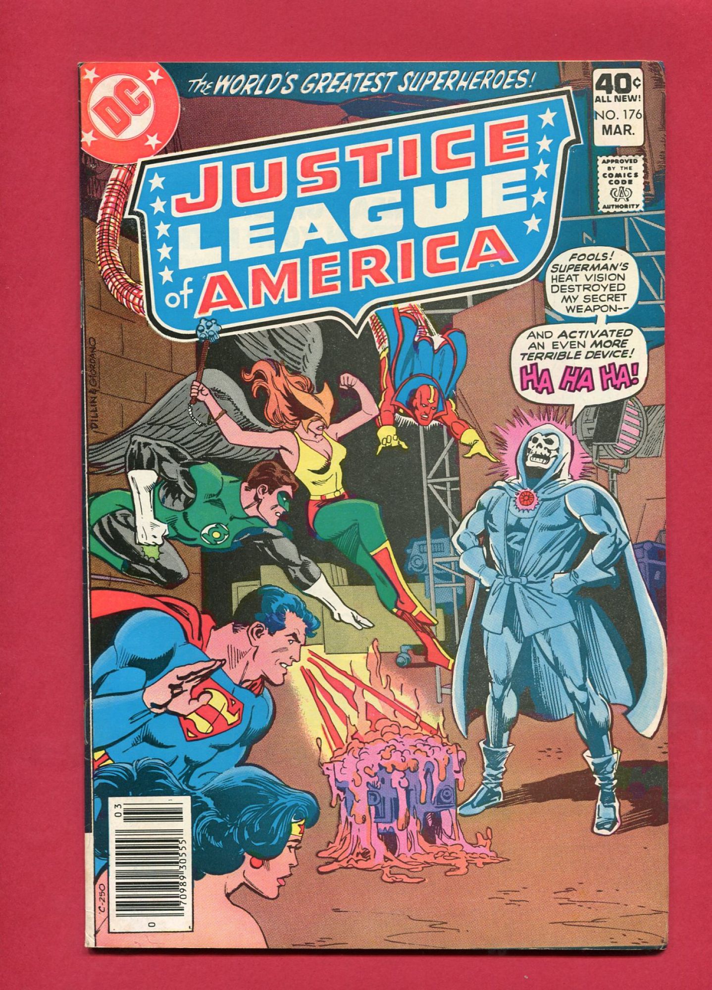 Justice League of America #176, Mar 1980, 8.0 VF Newsstand