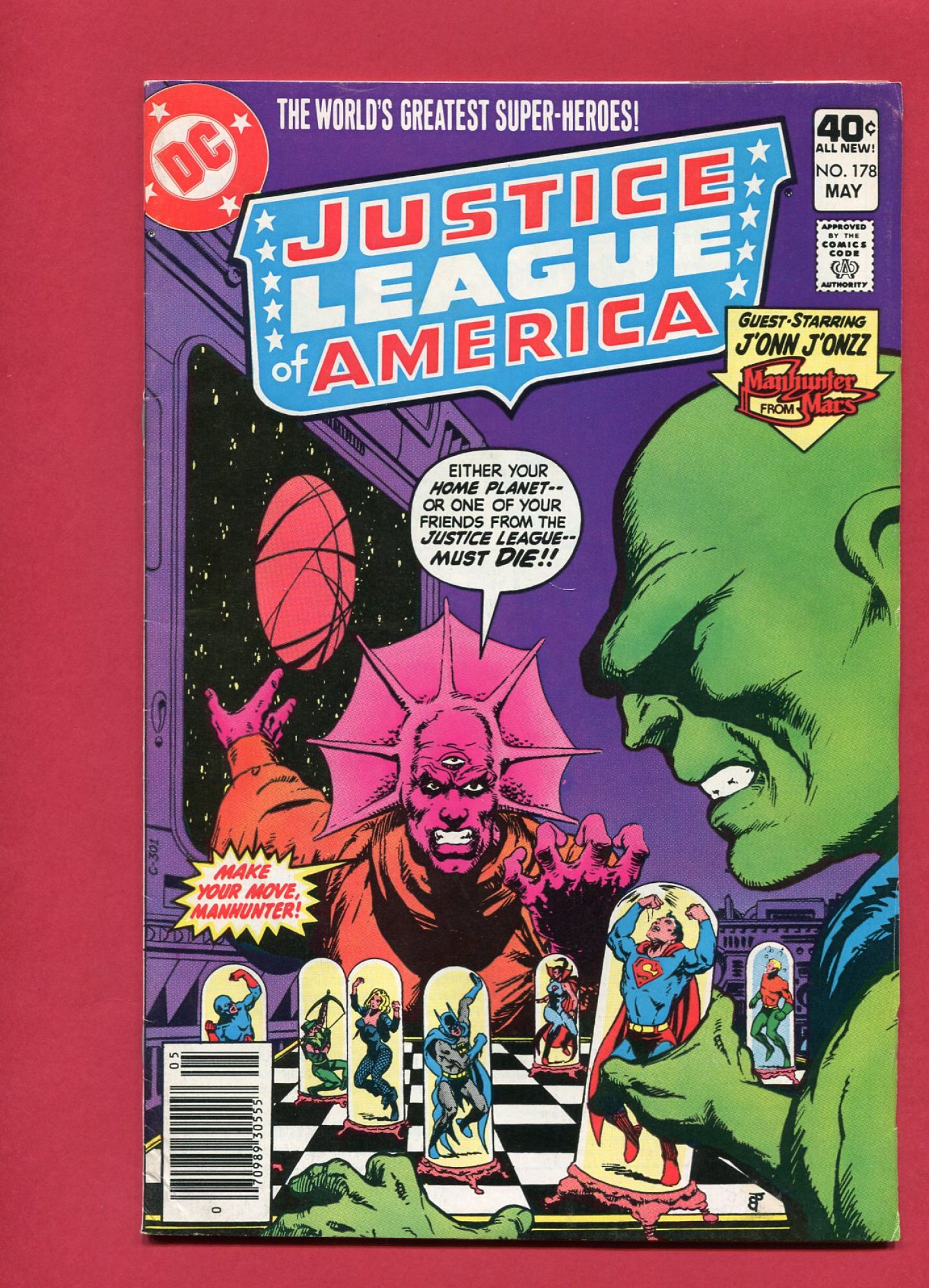Justice League of America #178, May 1980, 7.0 FN/VF