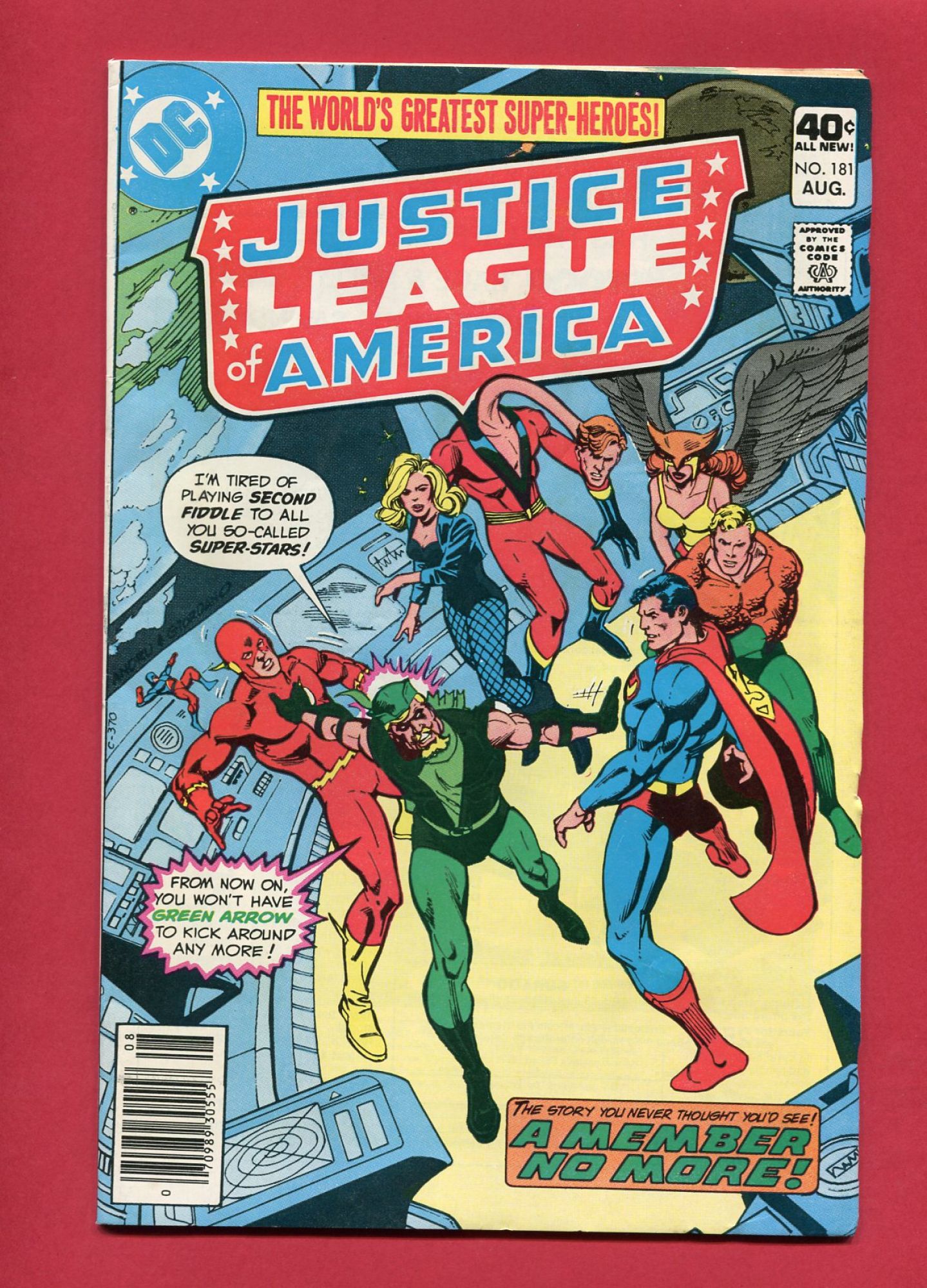 Justice League of America #181, Aug 1980, 7.5 VF-
