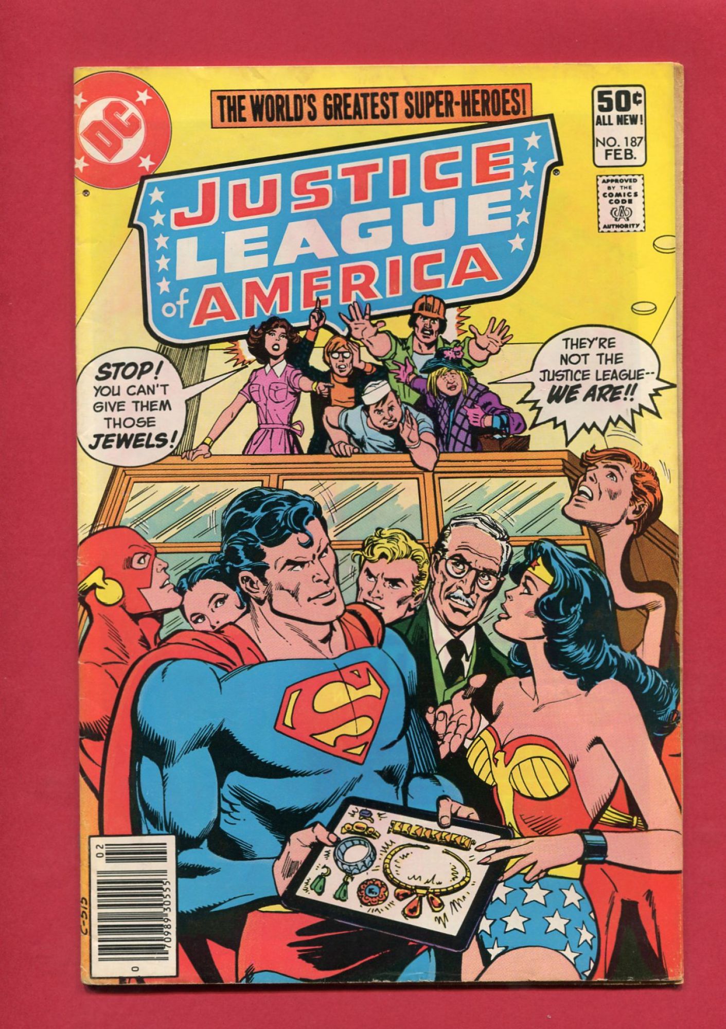 Justice League of America #187, Feb 1981, 7.5 VF-