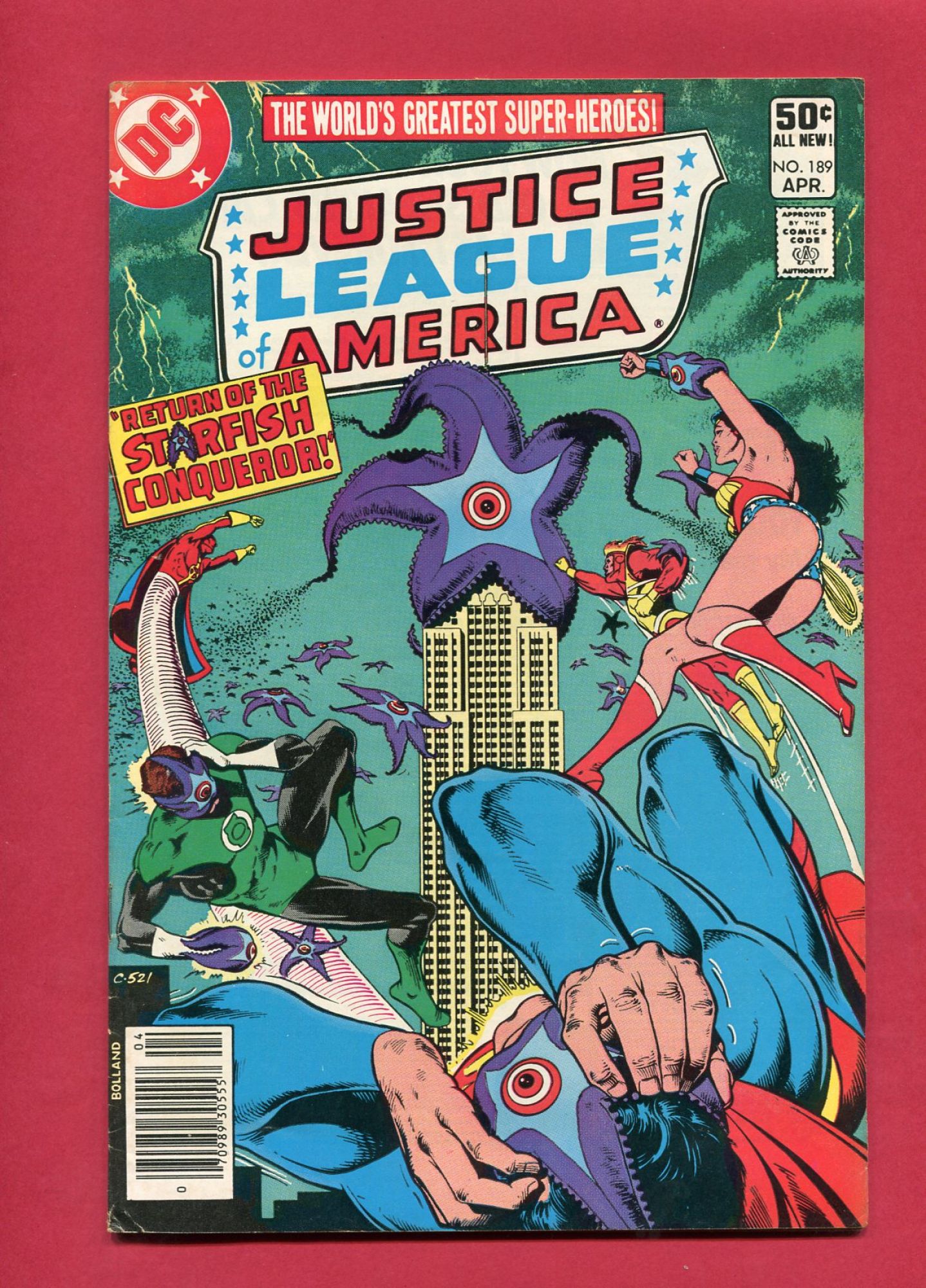 Justice League of America #189, Apr 1981, 7.0 FN/VF