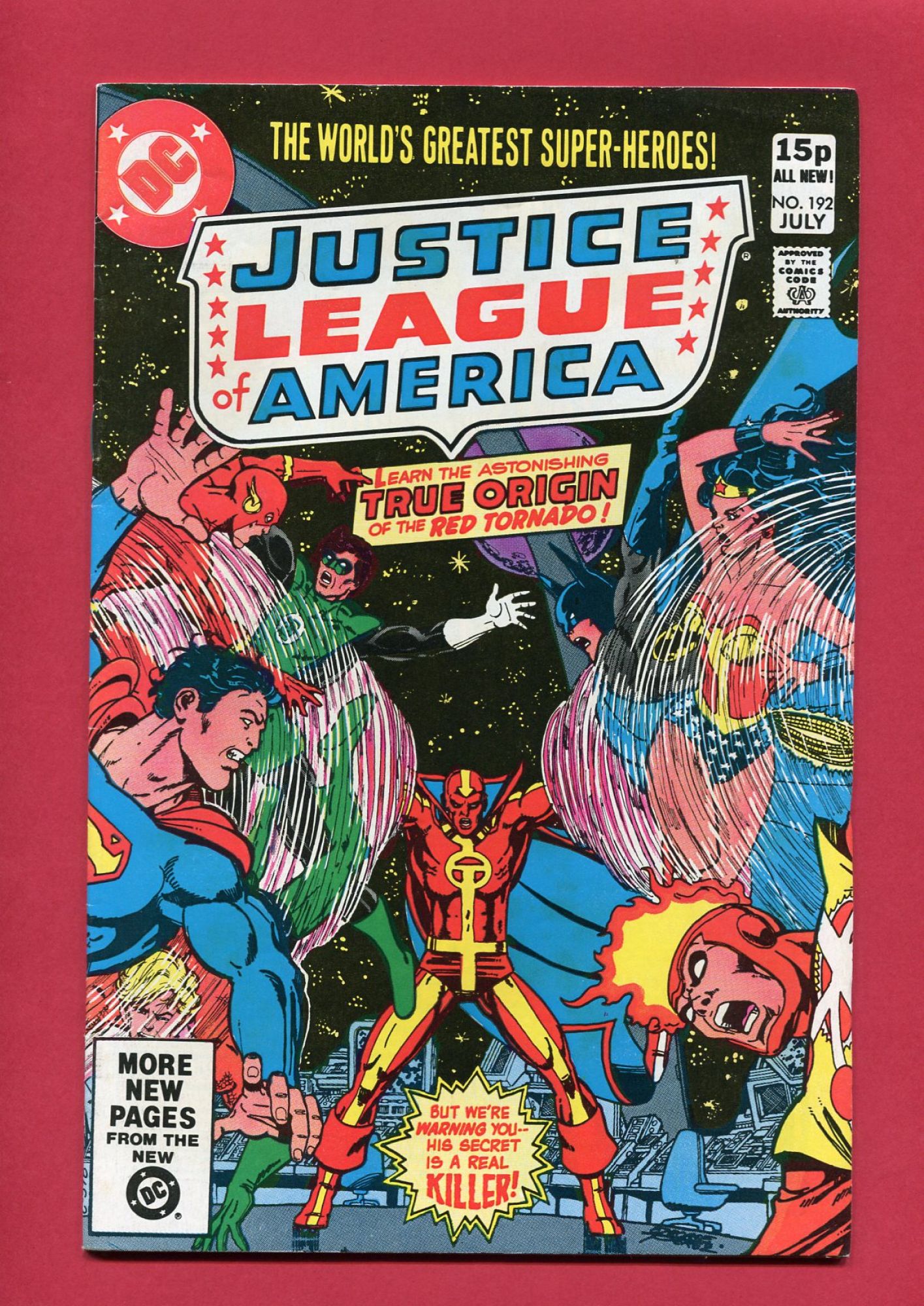 Justice League of America #192, Jul 1981, 7.5 VF-