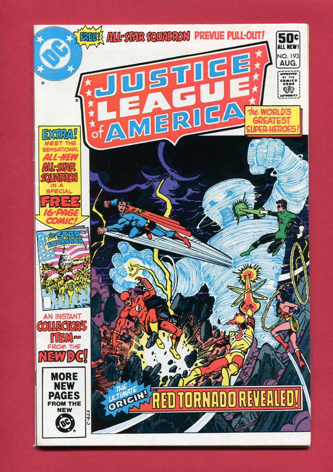 Justice League of America #193, Aug 1981, 8.0 VF