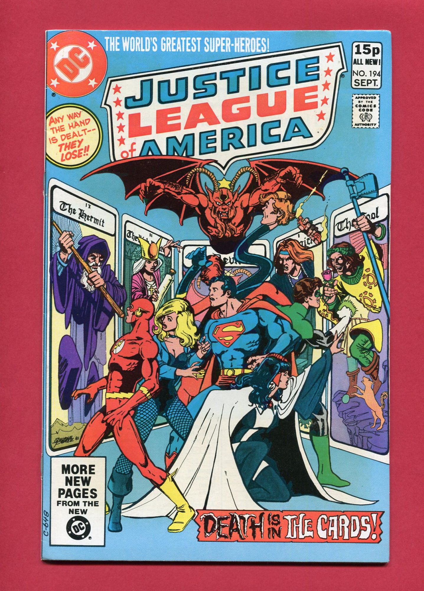 Justice League of America #194, Sep 1981, 8.0 VF