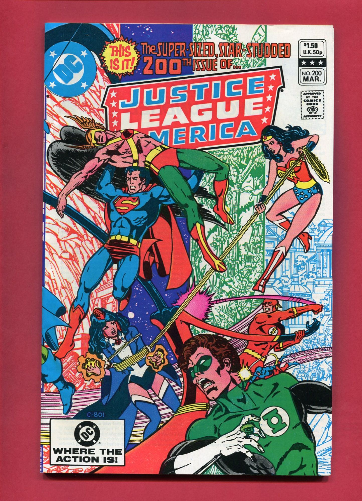 Justice League of America #200, Mar 1982, 7.5 VF-