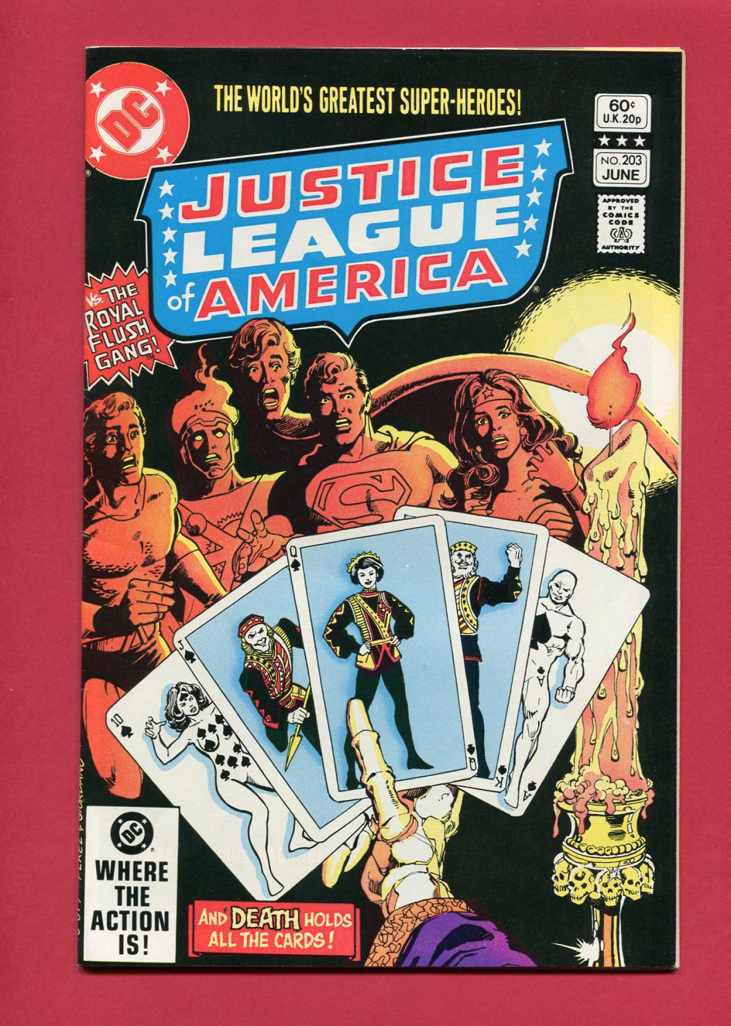 Justice League of America (Volume 1 1960) #203, Jun 1982, 9.0 VF/NM
