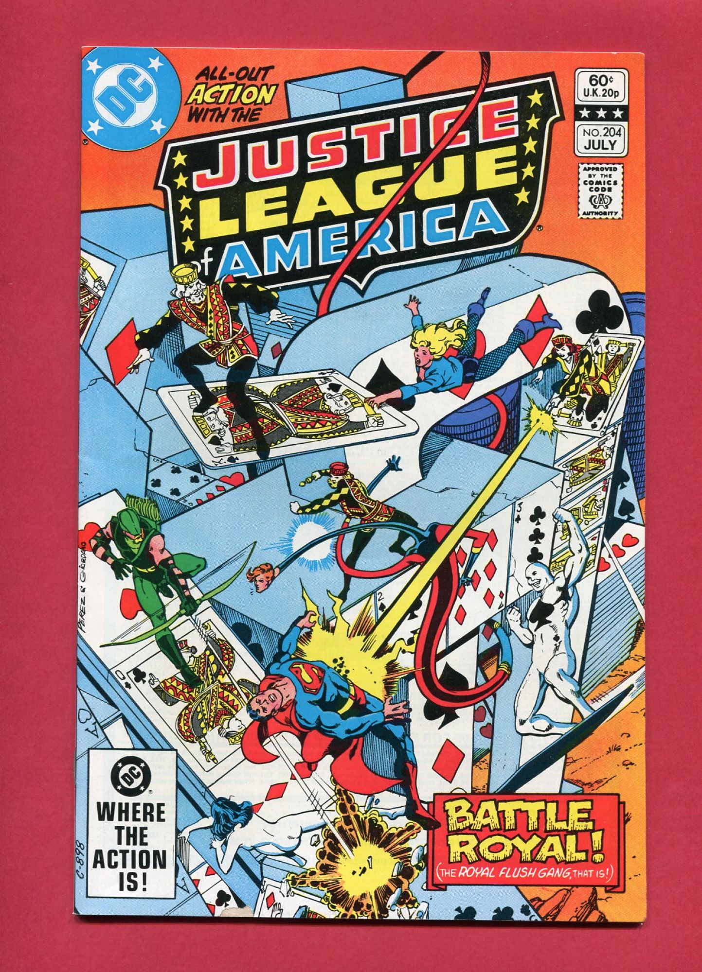 Justice League of America (Volume 1 1960) #204, Jul 1982, 9.0 VF/NM