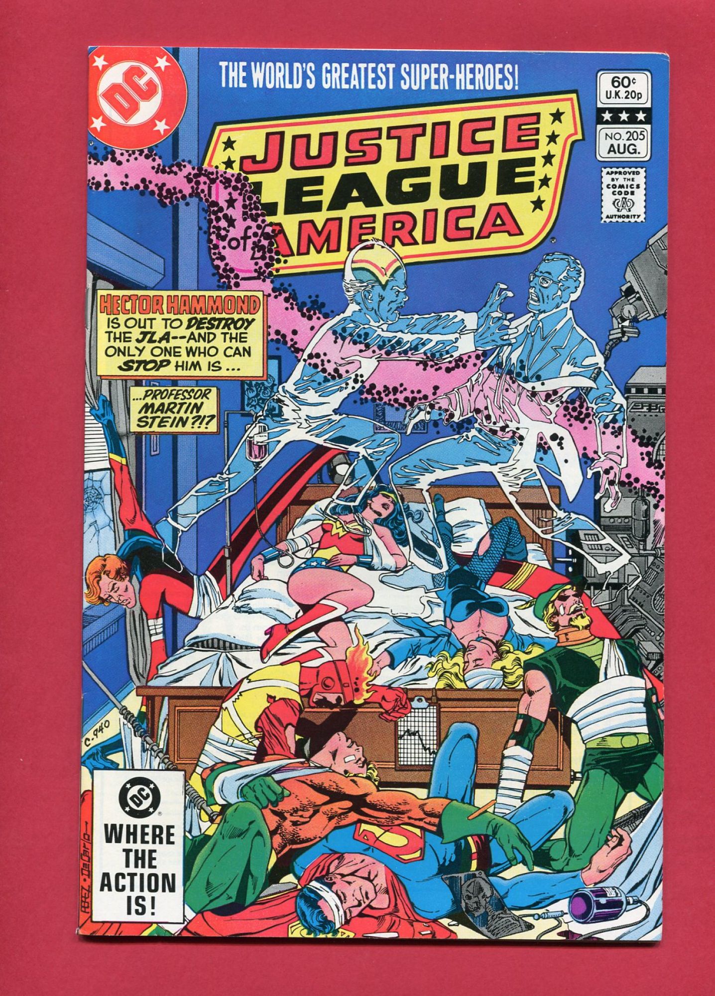 Justice League of America (Volume 1 1960) #205, Aug 1982, 8.5 VF+