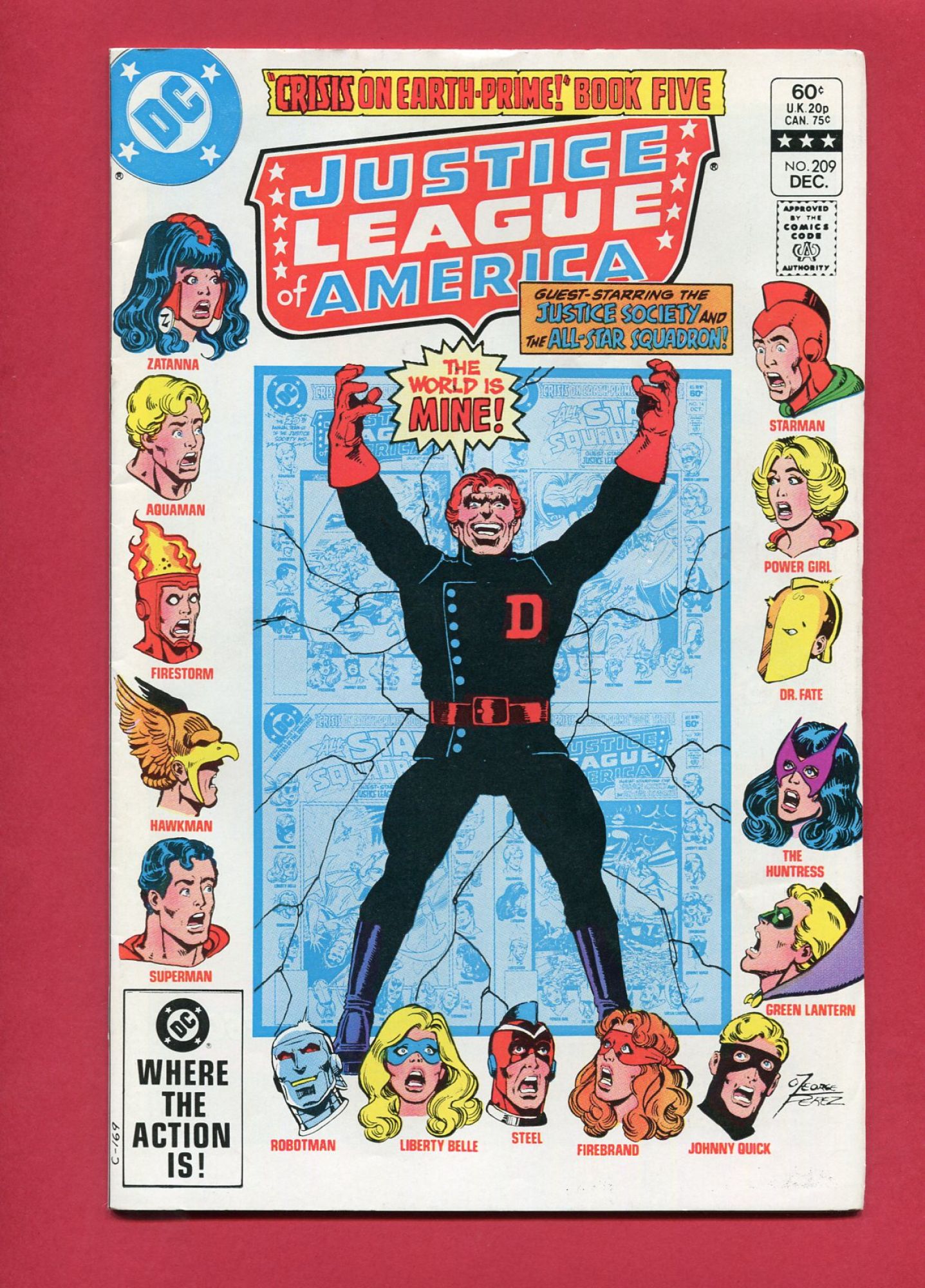 Justice League of America (Volume 1 1960) #209, Dec 1982, 8.0 VF