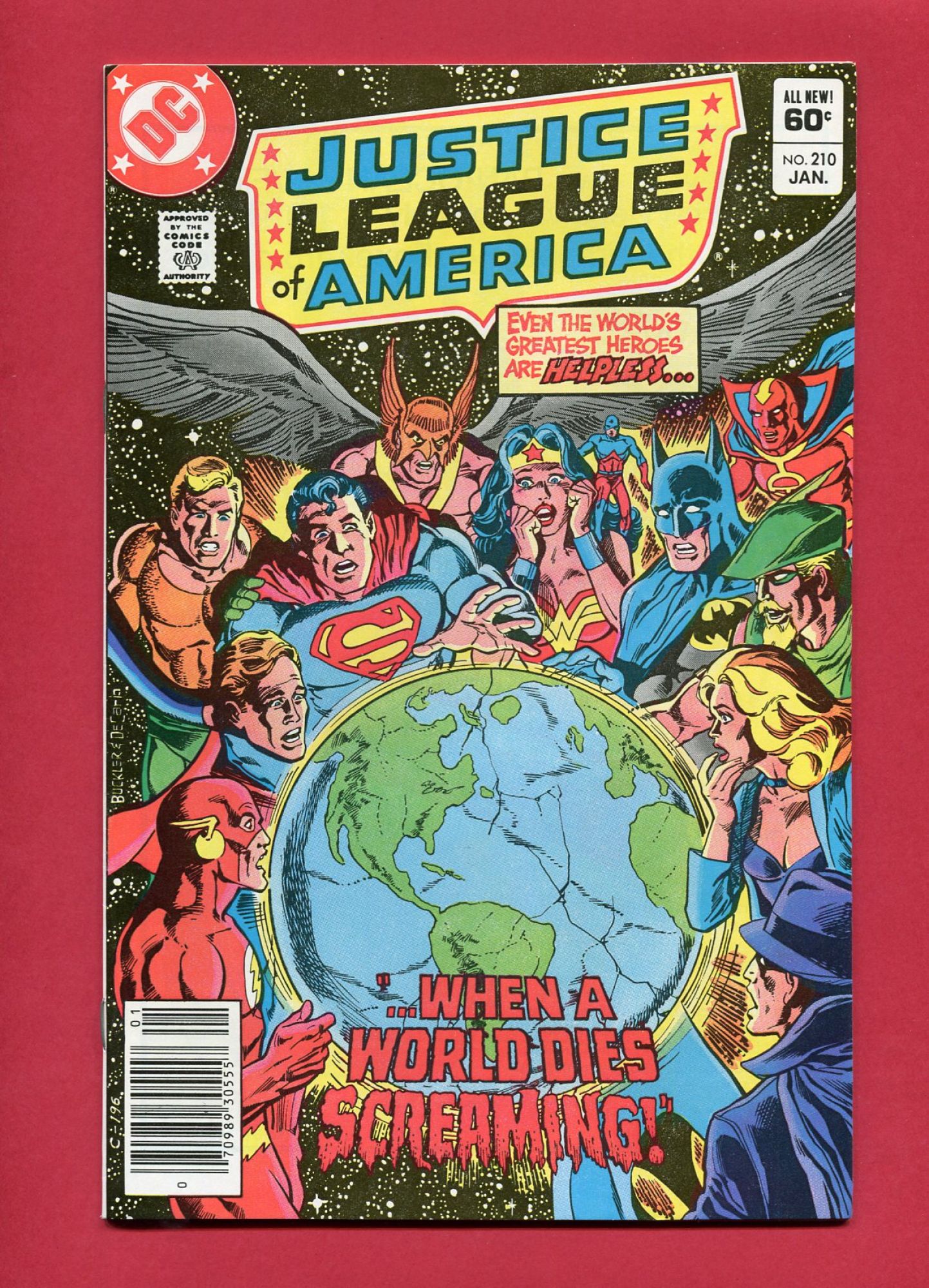 Justice League of America (Volume 1 1960) #210, Jan 1983, 9.2 NM-