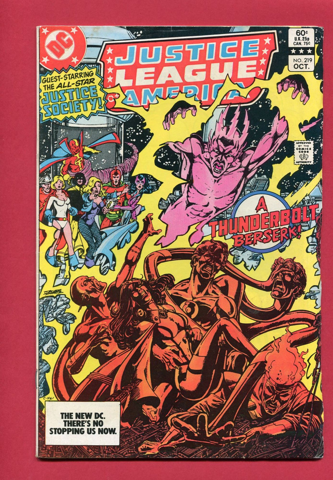 Justice League of America (Volume 1 1960) #219, Oct 1983, 6.0 FN
