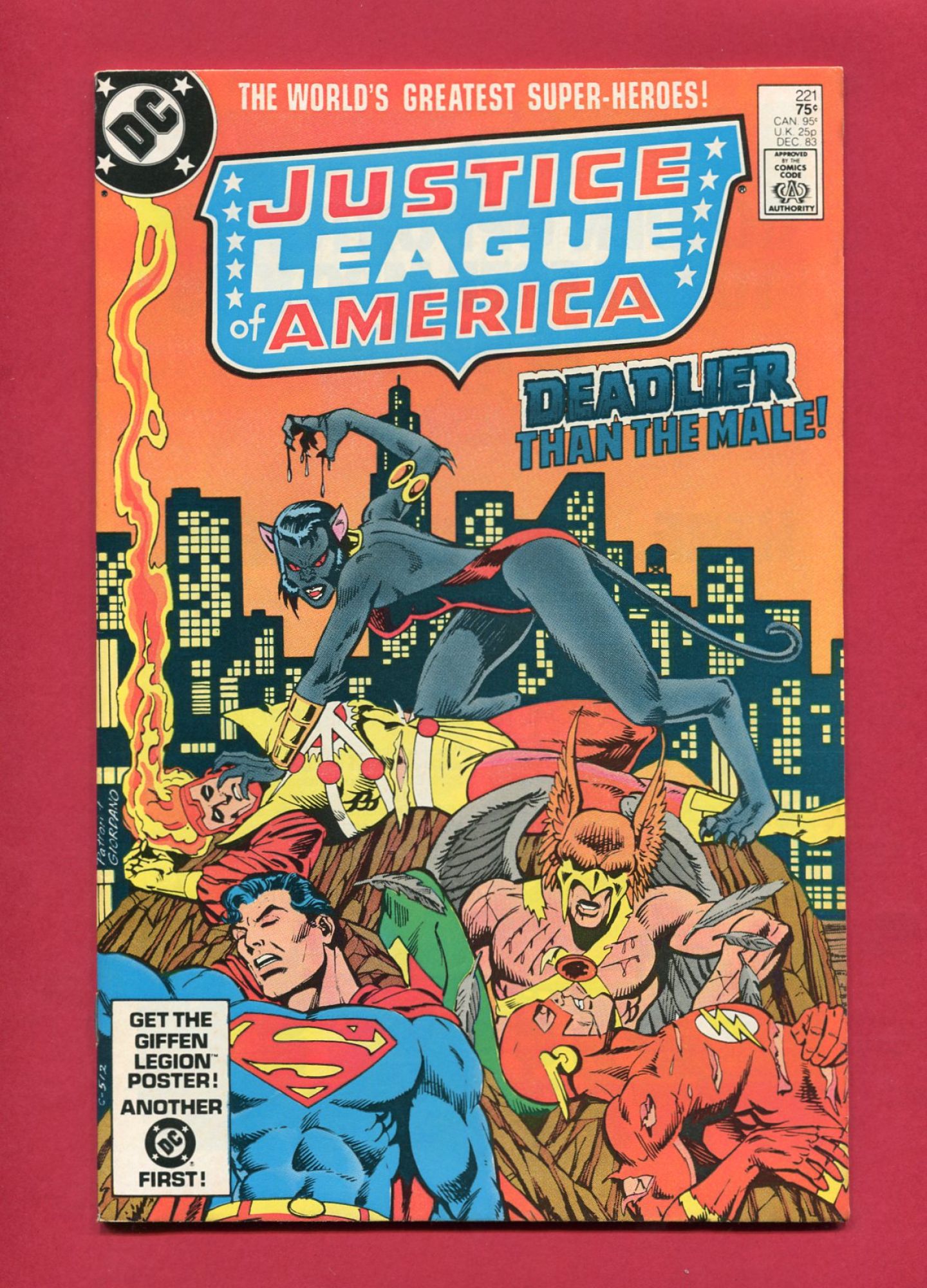 Justice League of America #221, Dec 1983, 8.0 VF