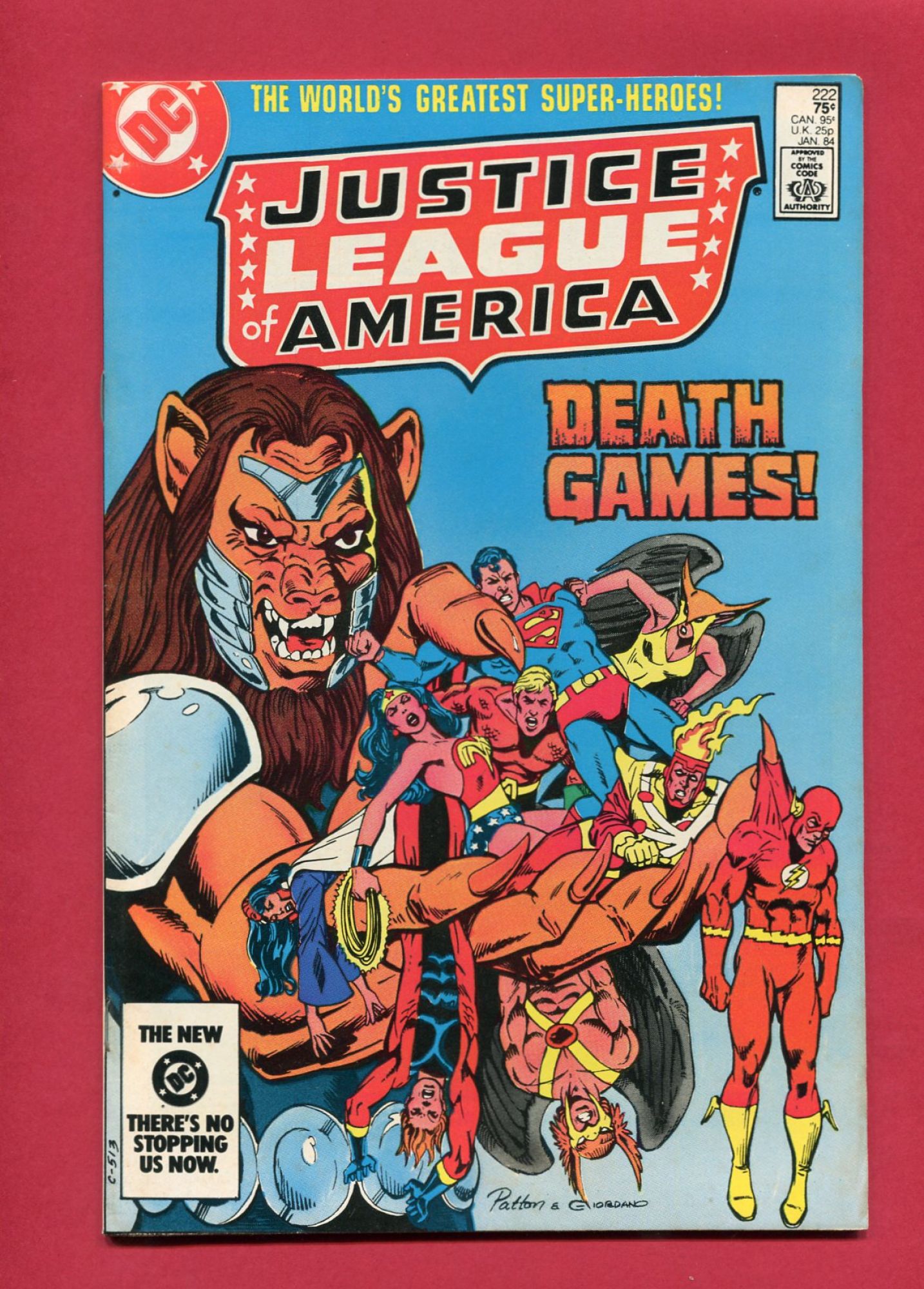 Justice League of America #222, Jan 1984, 8.0 VF