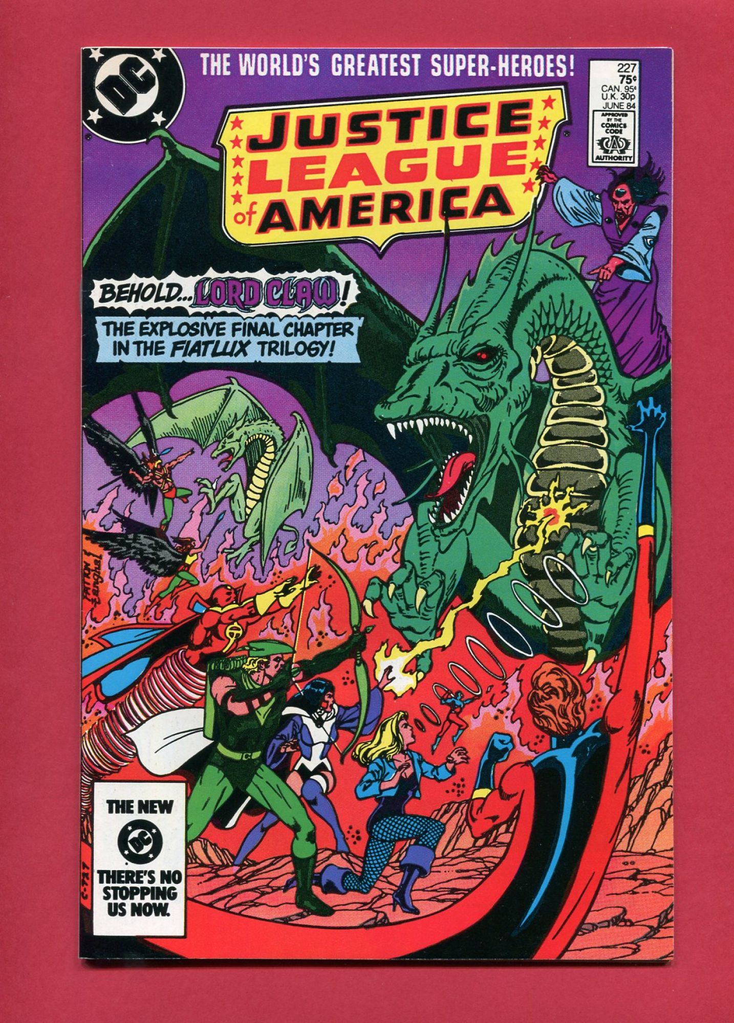 Justice League of America #227, Jun 1984, 8.5 VF+
