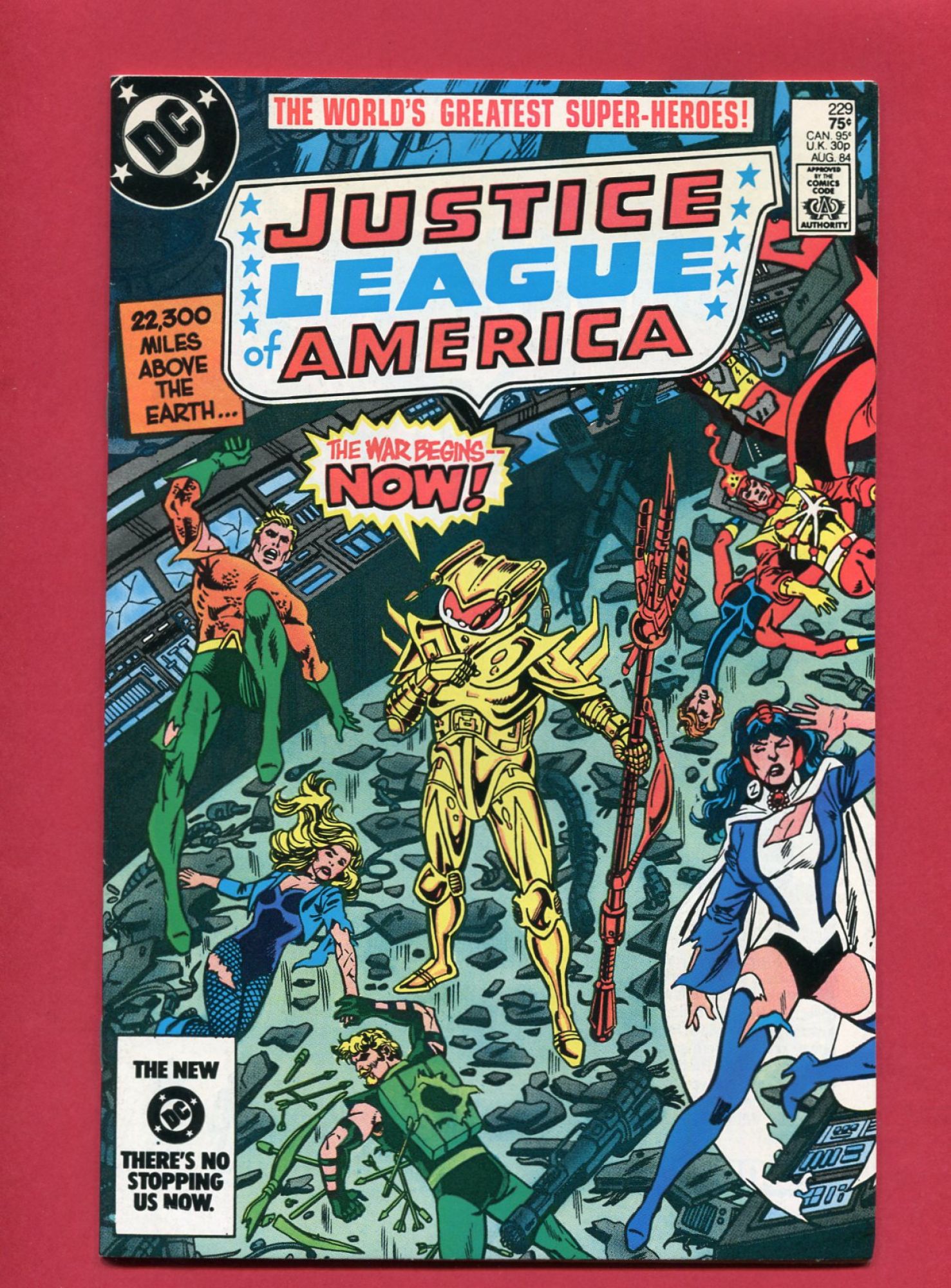 Justice League of America (Volume 1 1960) #229, Aug 1984, 9.2 NM-