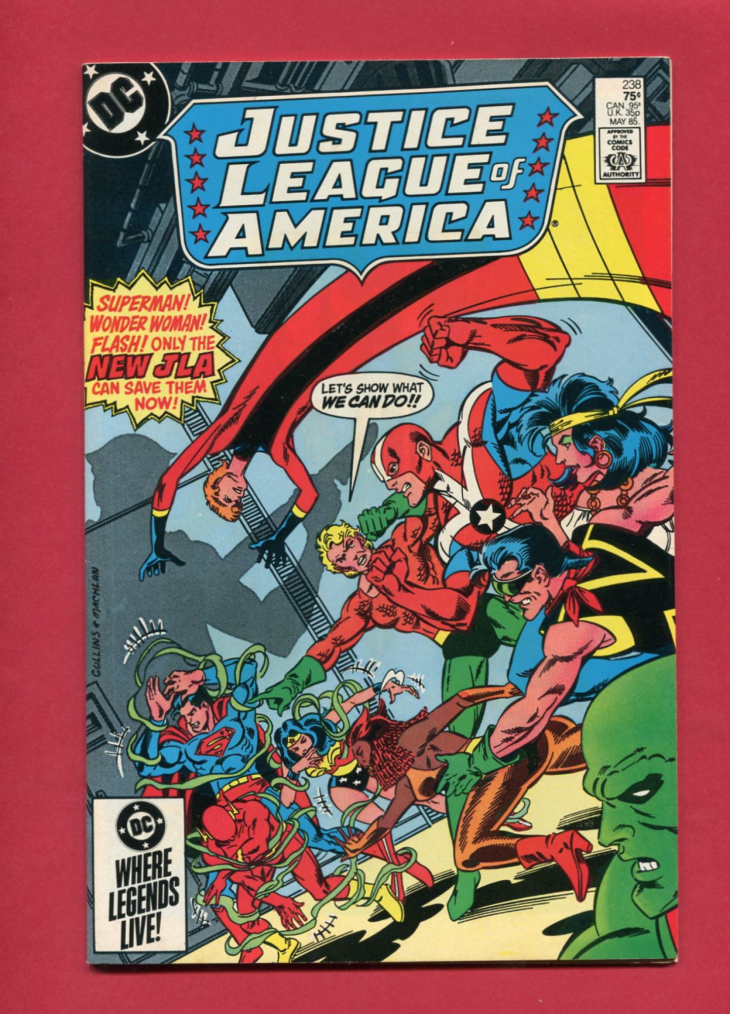 Justice League of America #238, May 1985, 8.0 VF