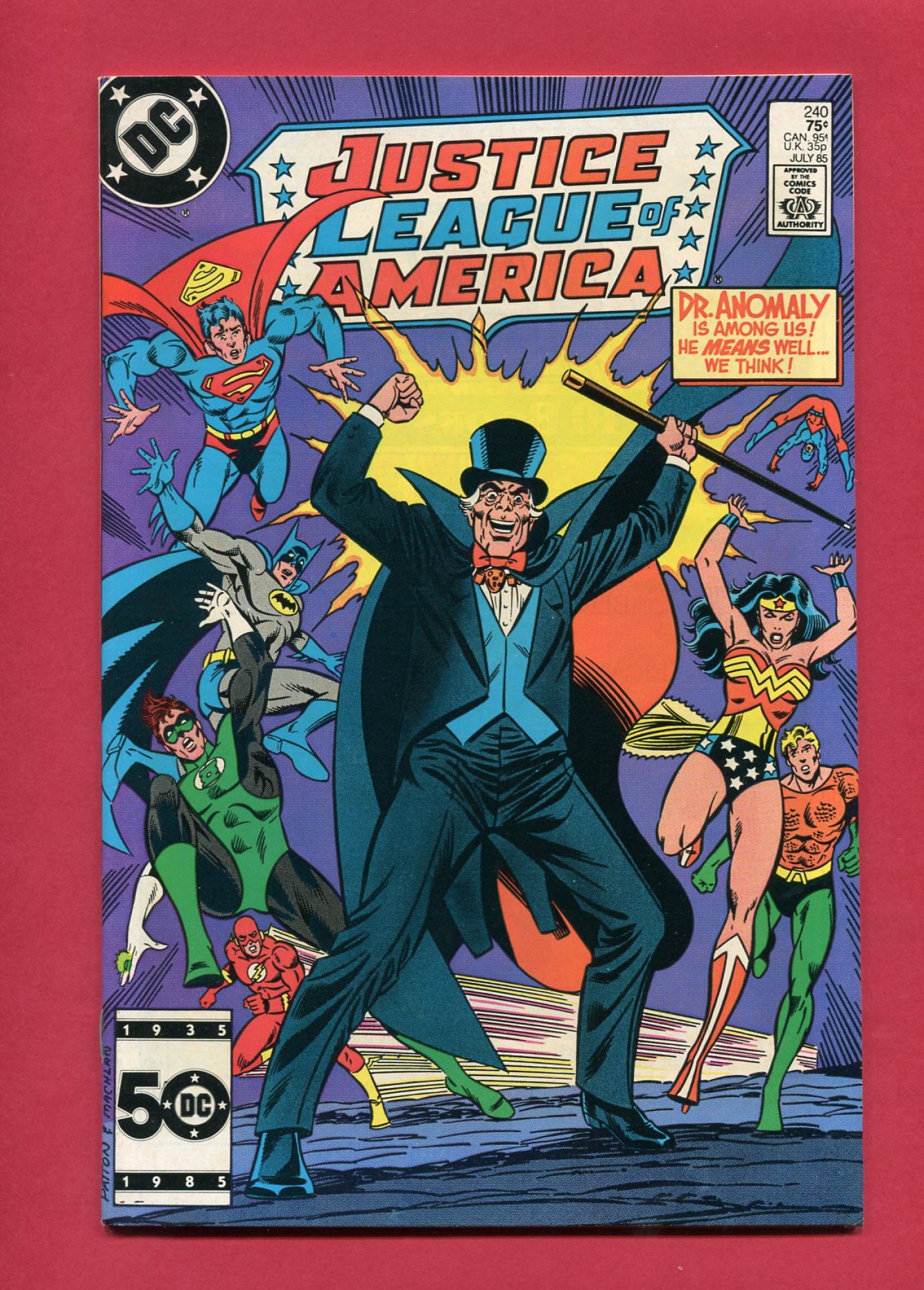 Justice League of America (Volume 1 1960) #240, Jul 1985, 8.0 VF