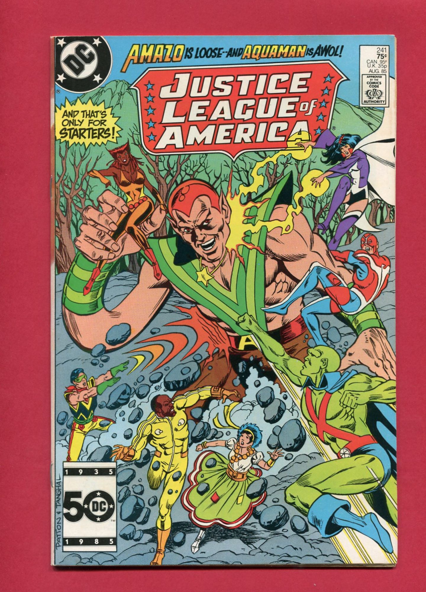 Justice League of America #241, Aug 1985, 9.2 NM-