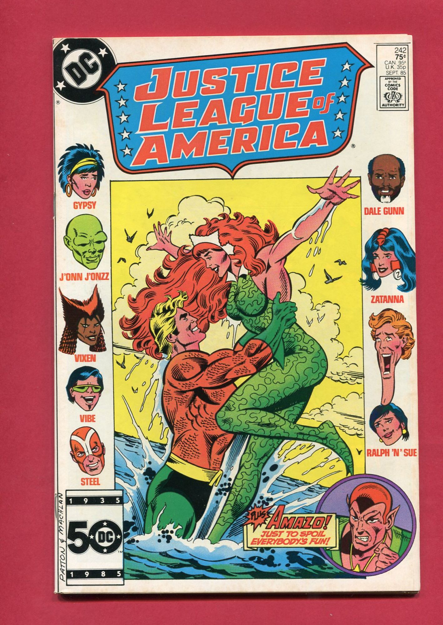 Justice League of America #242, Sep 1985, 8.0 VF