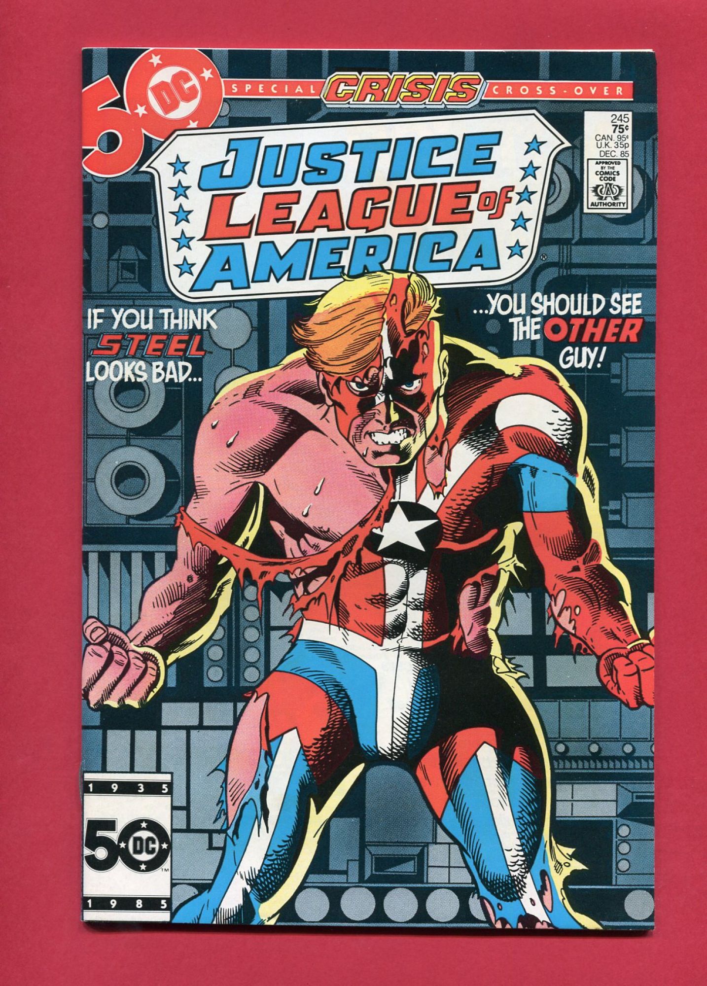 Justice League of America #245, Dec 1985, 9.2 NM-