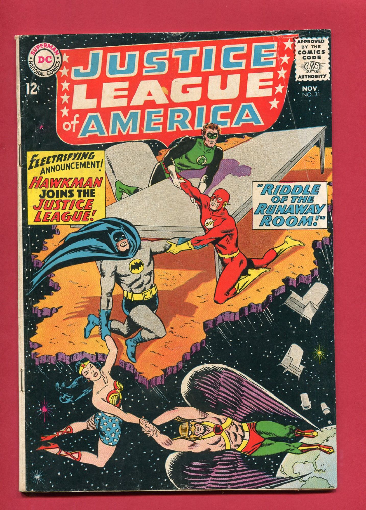 Justice League of America #31, Nov 1964, 4.5 VG+
