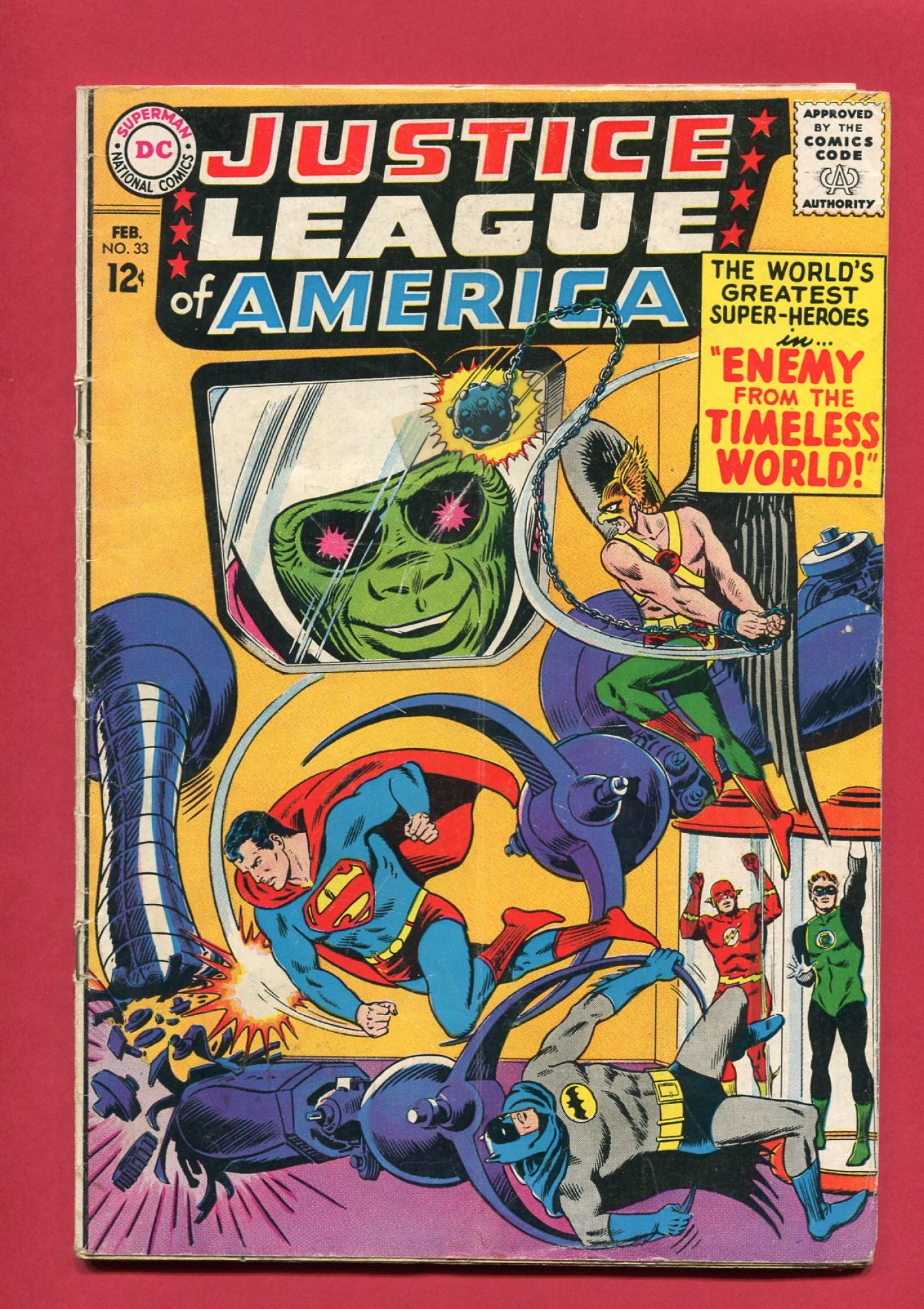 Justice League of America #33, Feb 1965, 3.0 GD/VG